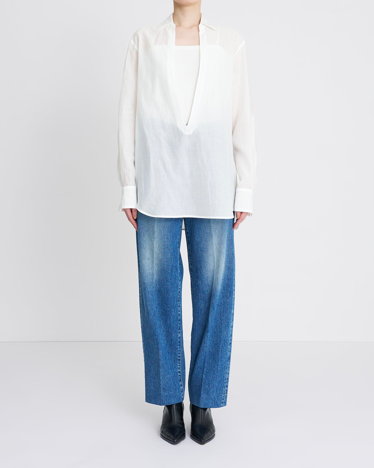 着用サイズ38／身長169cm