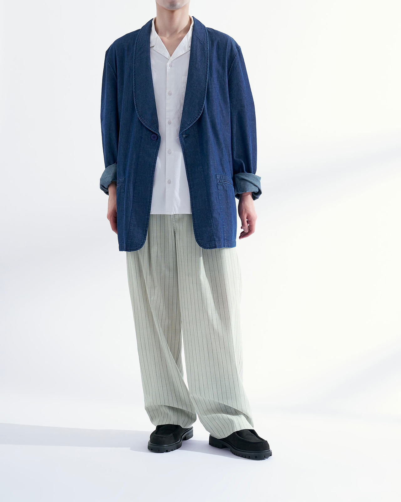 着用サイズ46／身長177cm（スタッフスナップ）