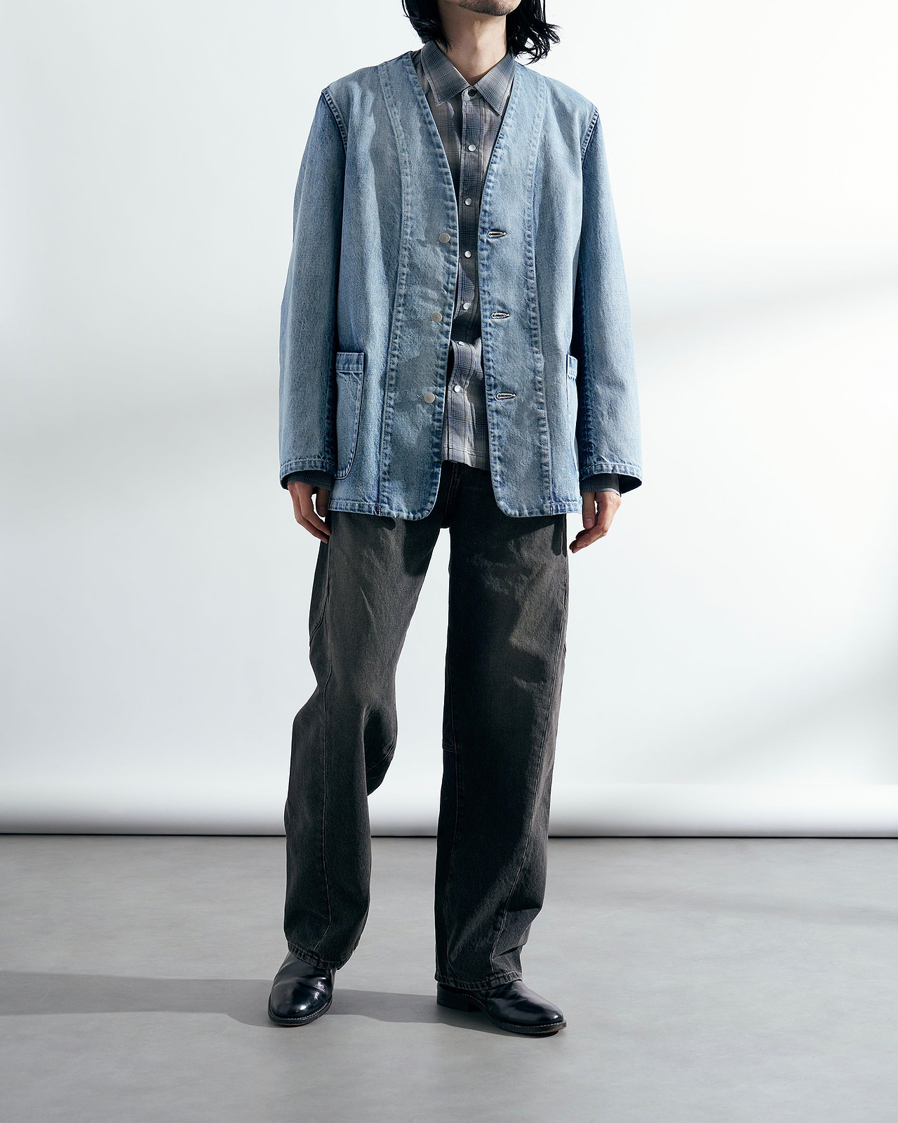N.HOOLYWOOD】＜N.HOOLYWOOD COMPILE × BIG MAC＞ウエスタンシャツ 