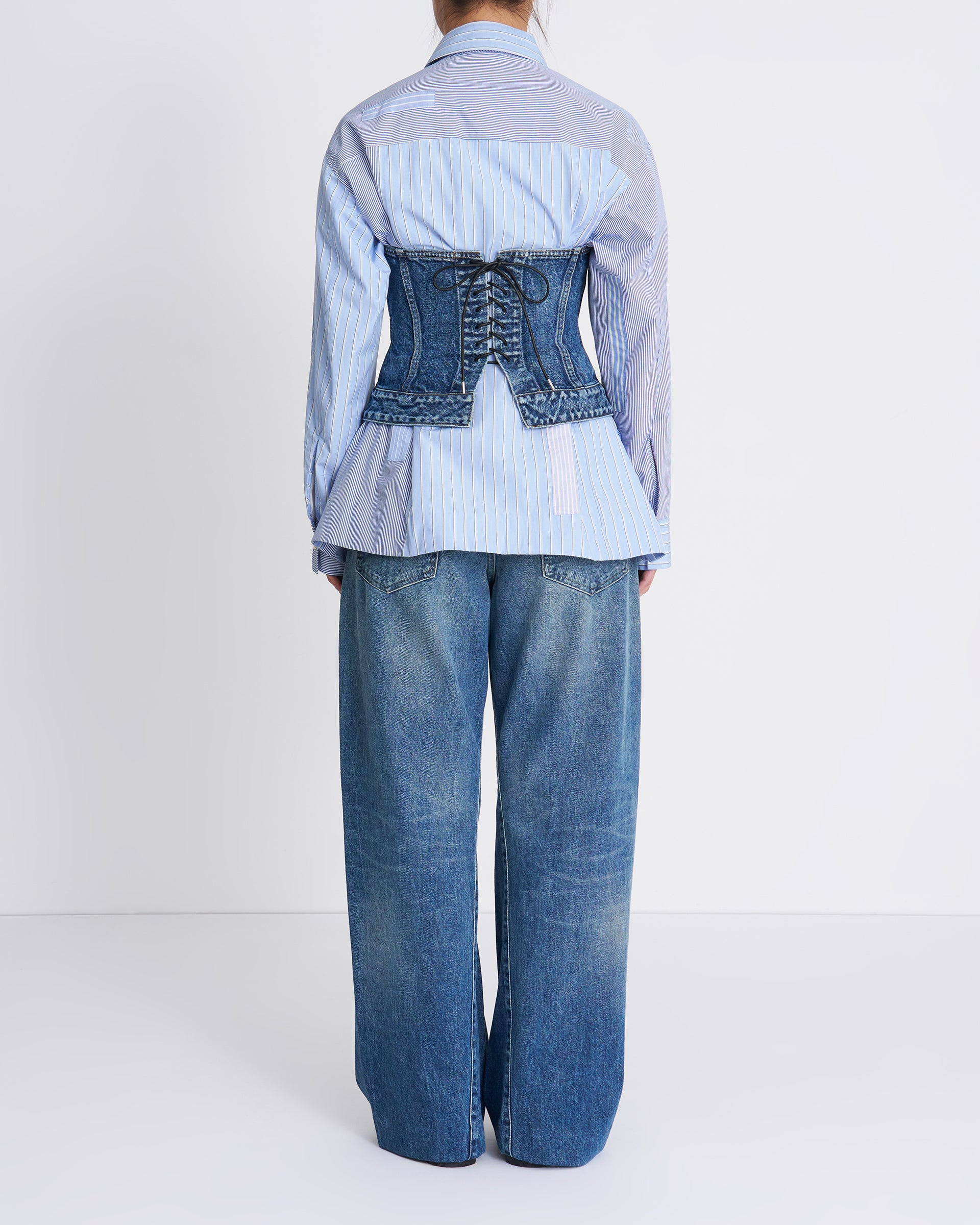 THE RERACS ビスチェ　26 S/S ベスト THE RERACS(ザ・リラクス)｜ショートベスト/ブラック の通販｜ELLESHOP