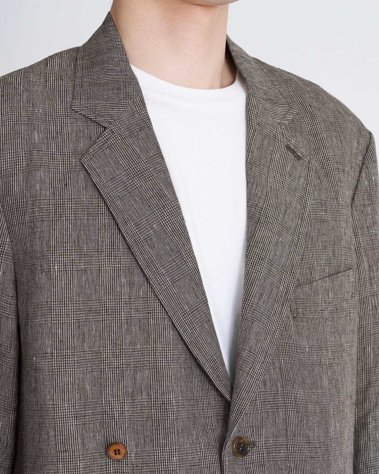 【26SS】イレギュラーダブルブレストテーラードジャケット