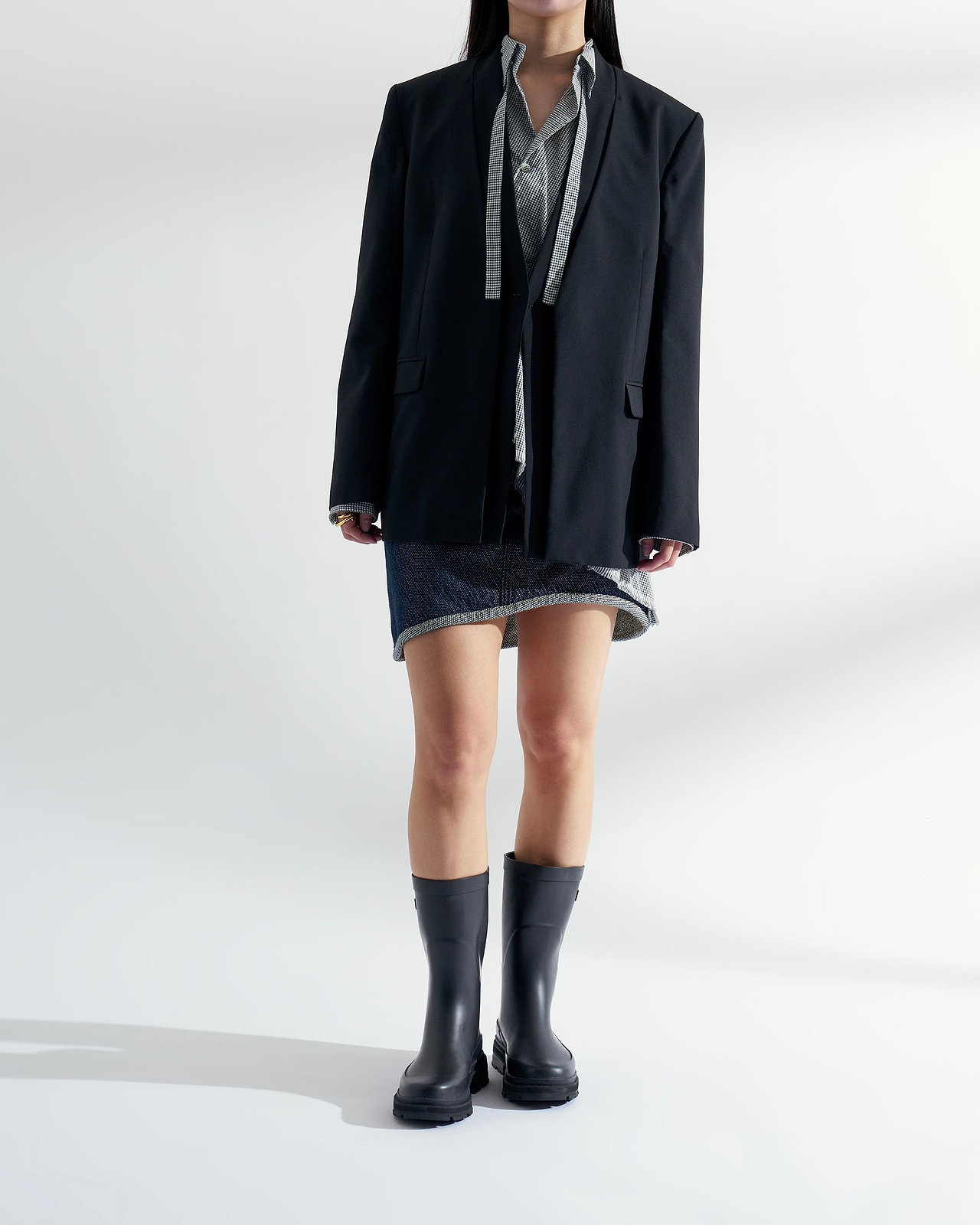 着用サイズS／身長165cm（スタッフスナップ）