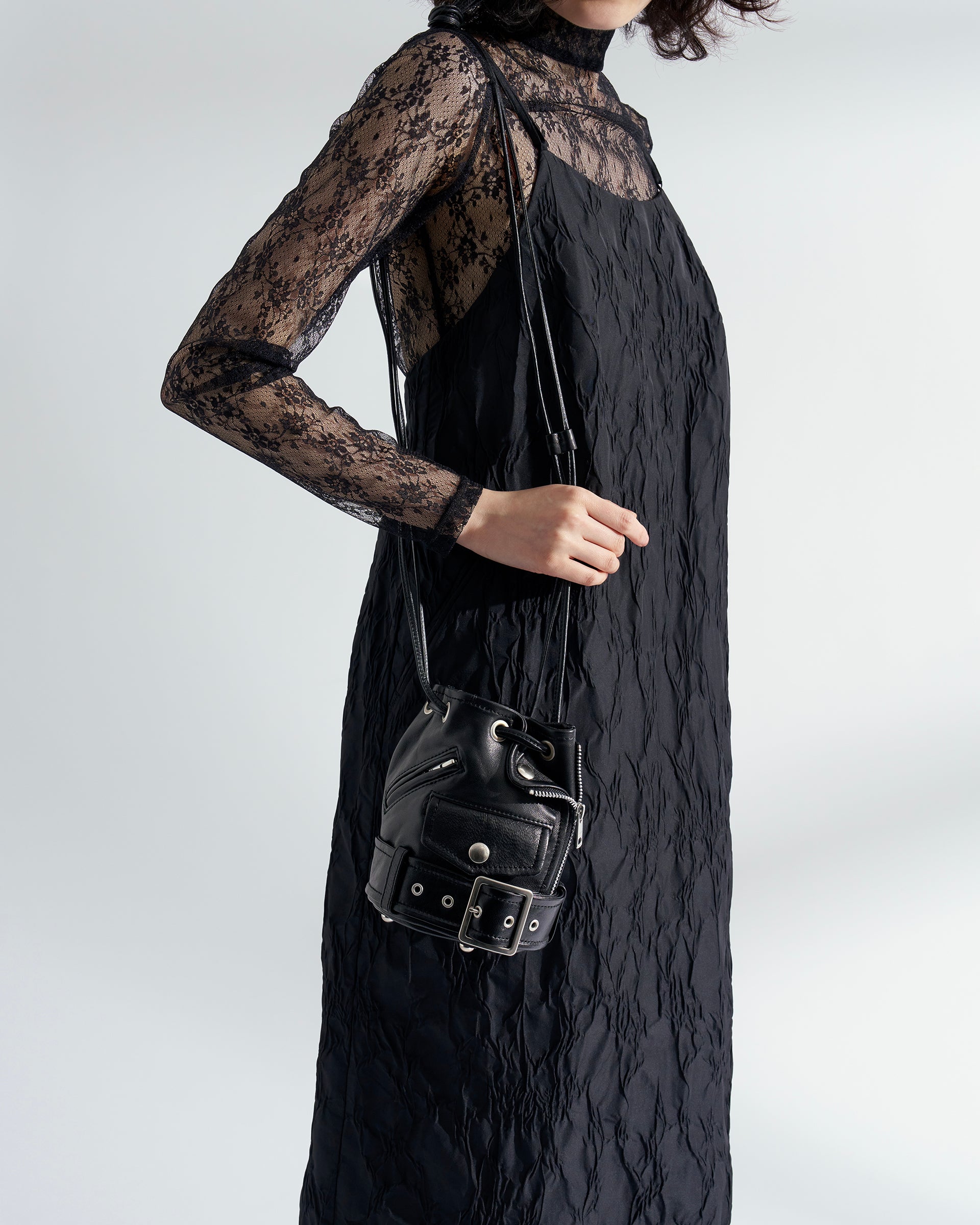 ★beautiful people完売ライダースサークルパース★ミニバッグ美品 beautiful people - ☆beautiful people完売ライダースサークルパース