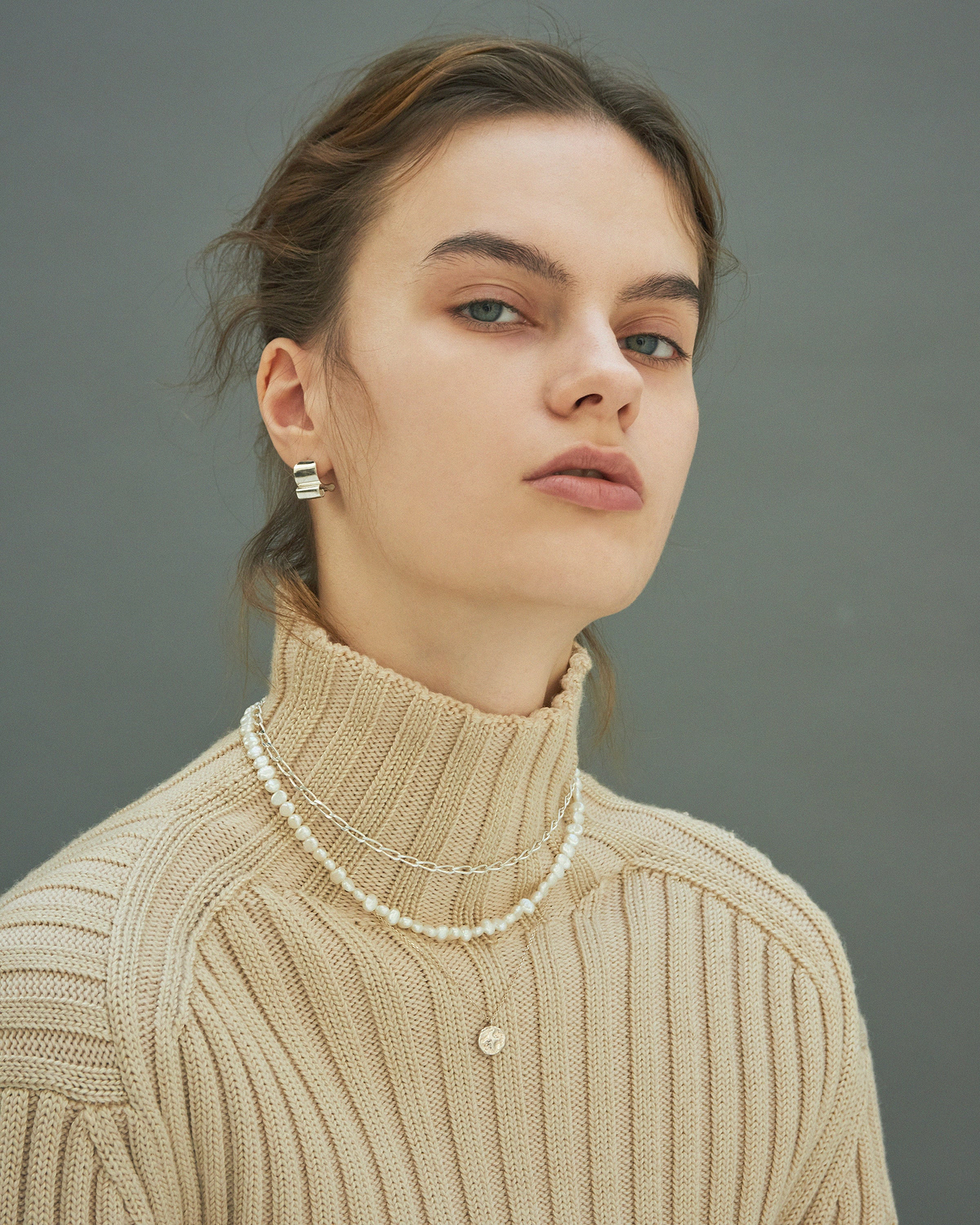【25AW】バロックパールチェーン 3WAY ネックレス