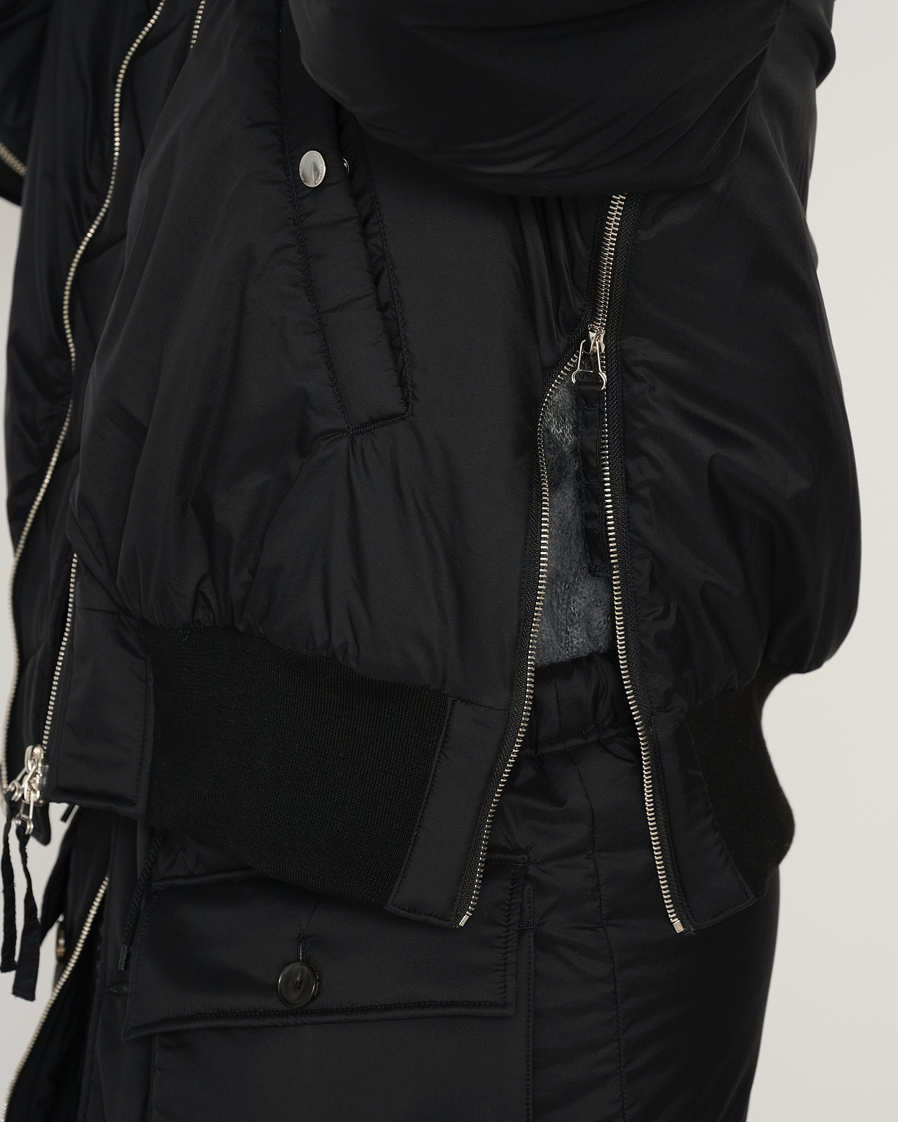 ＜ジョン メイソン スミス＞リサイクルナイロンマイクロリップストップMA-1