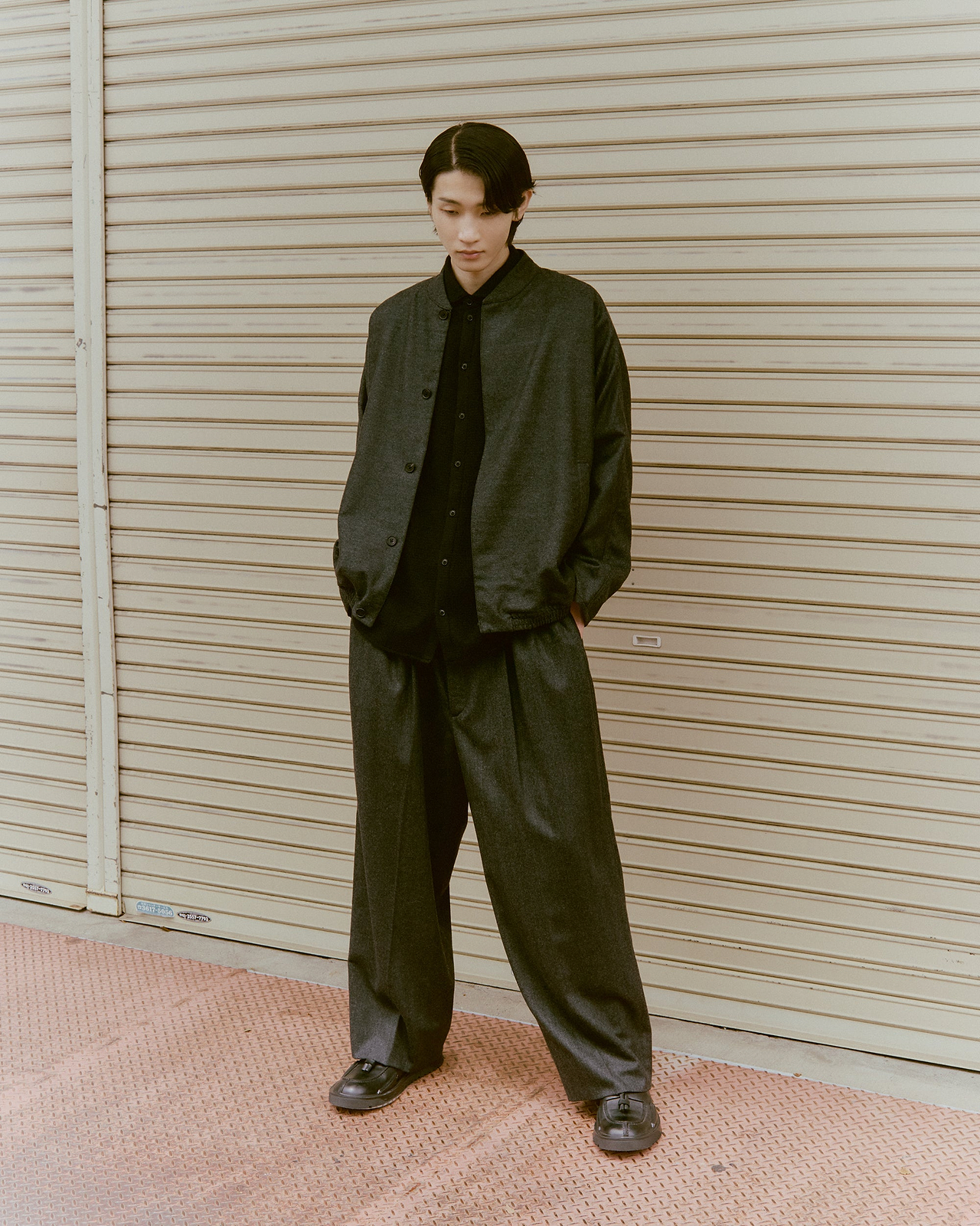 【25AW】ドレーピングニューバイアススリーブブルゾン