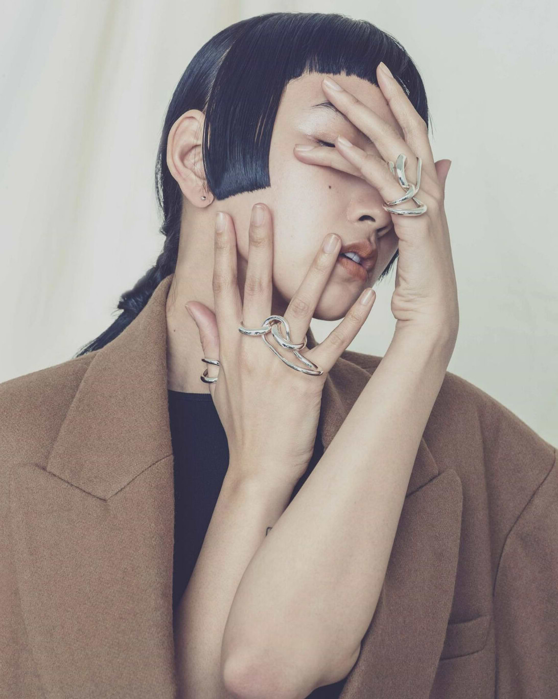 kinetic art ring (mix color) | Soierie Online S