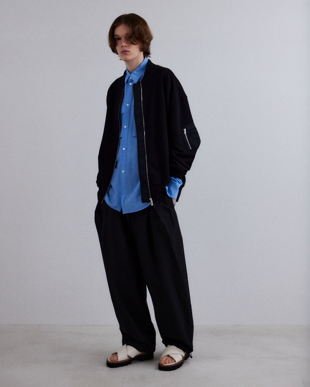 【26SS】ヘレーネヘビースウェットボンバージャケット