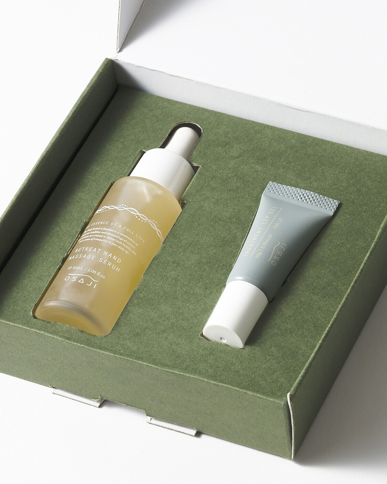 リトリート ハンドセラム＆リップ ギフトセット（ハンド美容液・リップゲル）