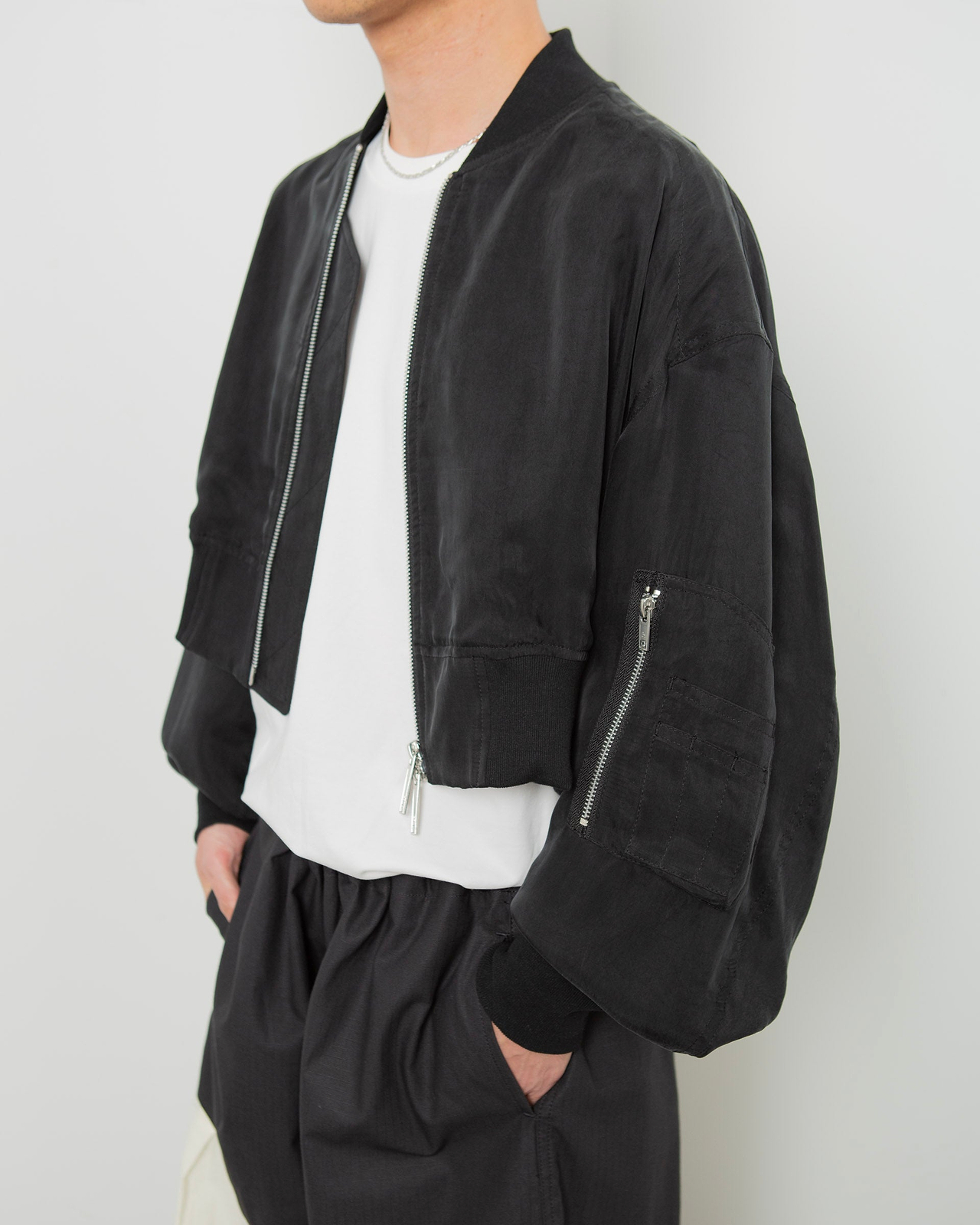 ＜TARO HORIUCHI＞ドロップMA-1