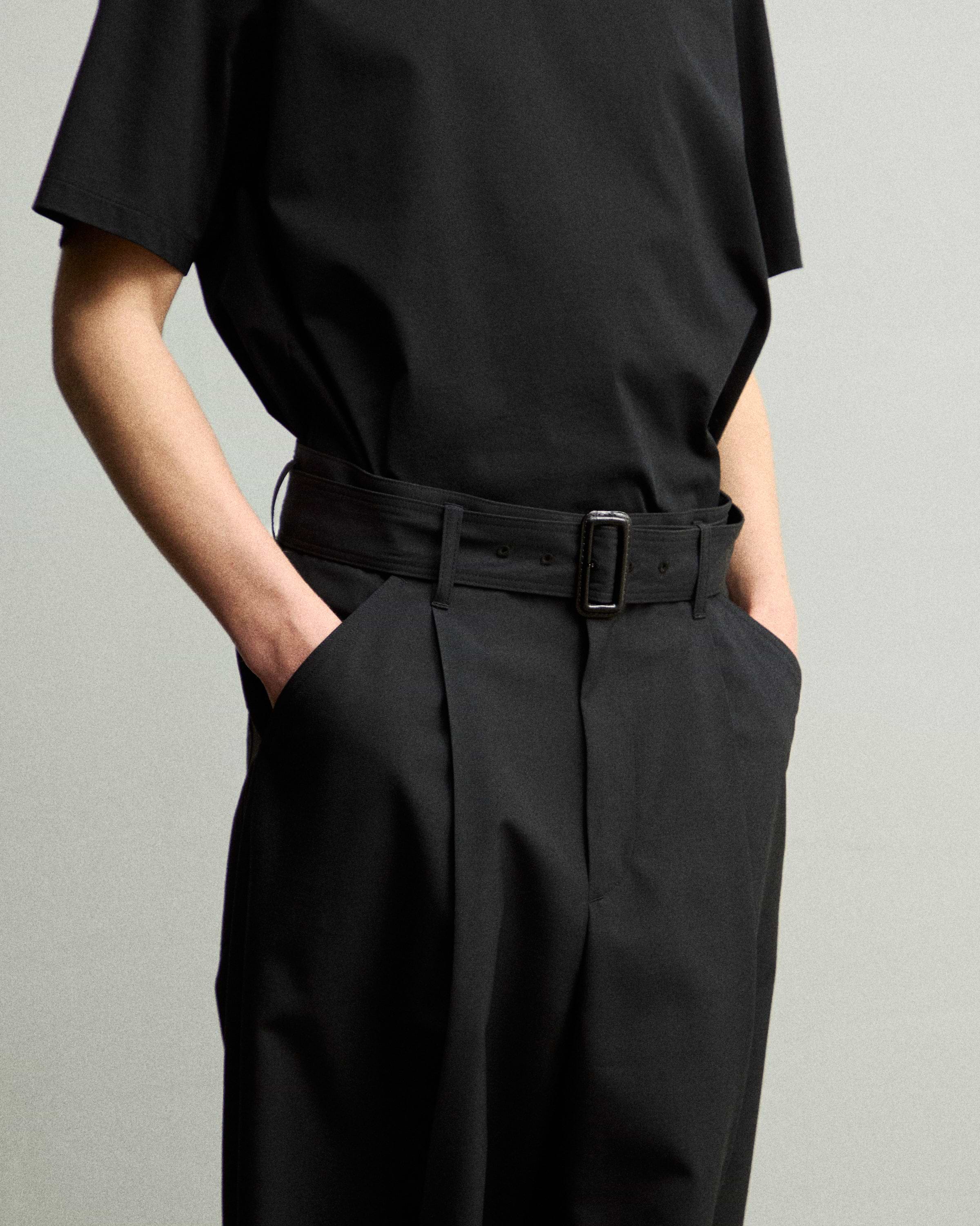 THE RERACS×1LDK×F/STORE> ベルテッドワイドパンツ(メンズ THE RERACS×1LDK×F/STORE> ベルテッドワイドパンツ(メンズ