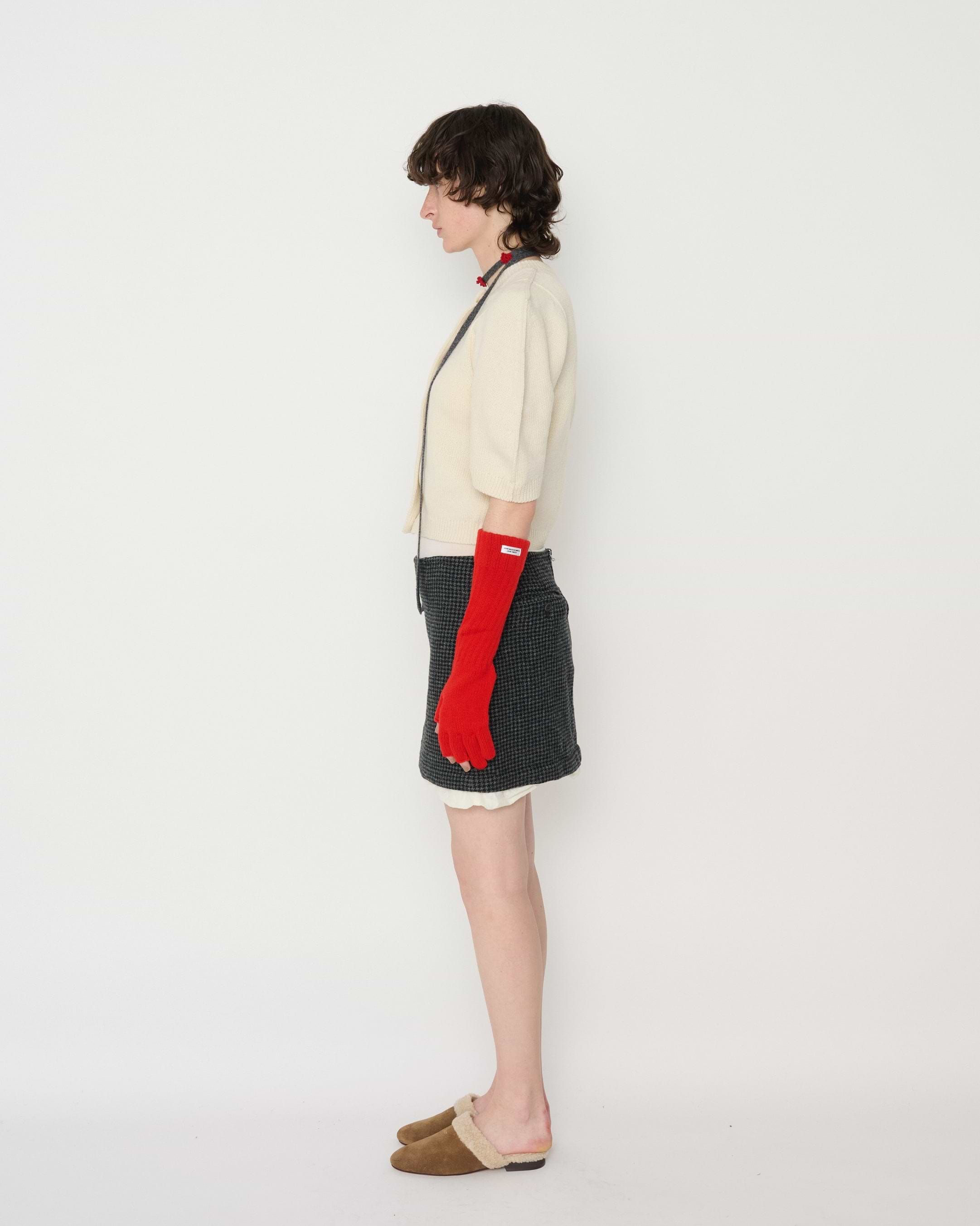 JOHN MASON SMITH / JANE SMITH】5Gスリーフィンガーズニットグローブ