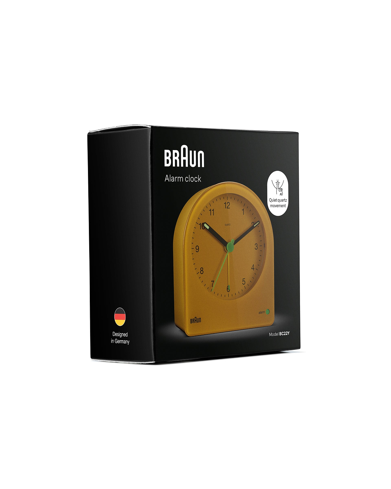 ＜BRAUN＞クラシックアラームクロック（BC22）