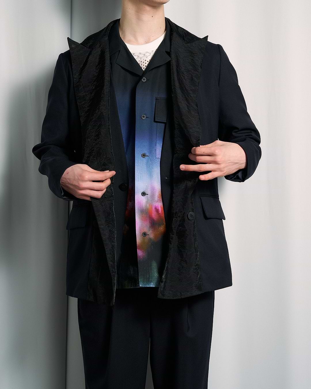 お値下げ】ヨウジヤマモト24ss Look37 ゆらゆらジャケット たらしこむ