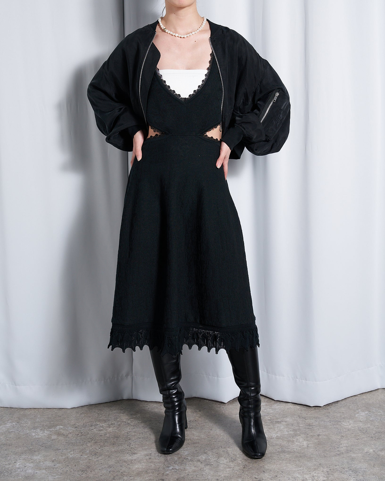 着用サイズ：0（身長165cm）