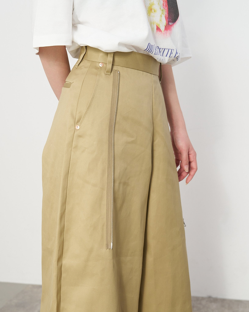 【24SS】ザワイドスカートパンツ