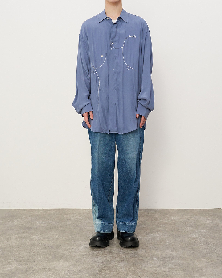 着用サイズFREE／身長175cm