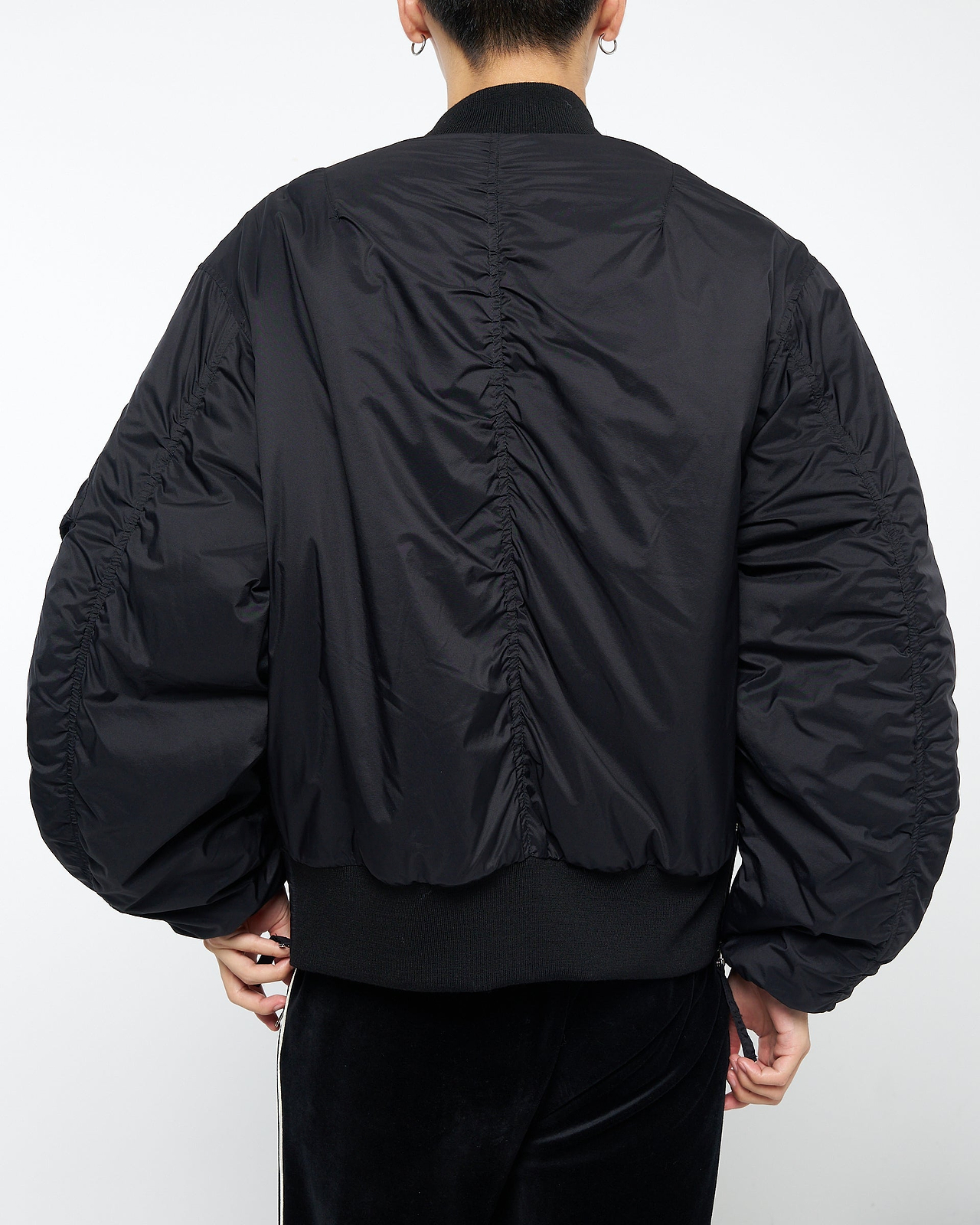 ＜ジョン メイソン スミス＞リサイクルナイロンマイクロリップストップMA-1