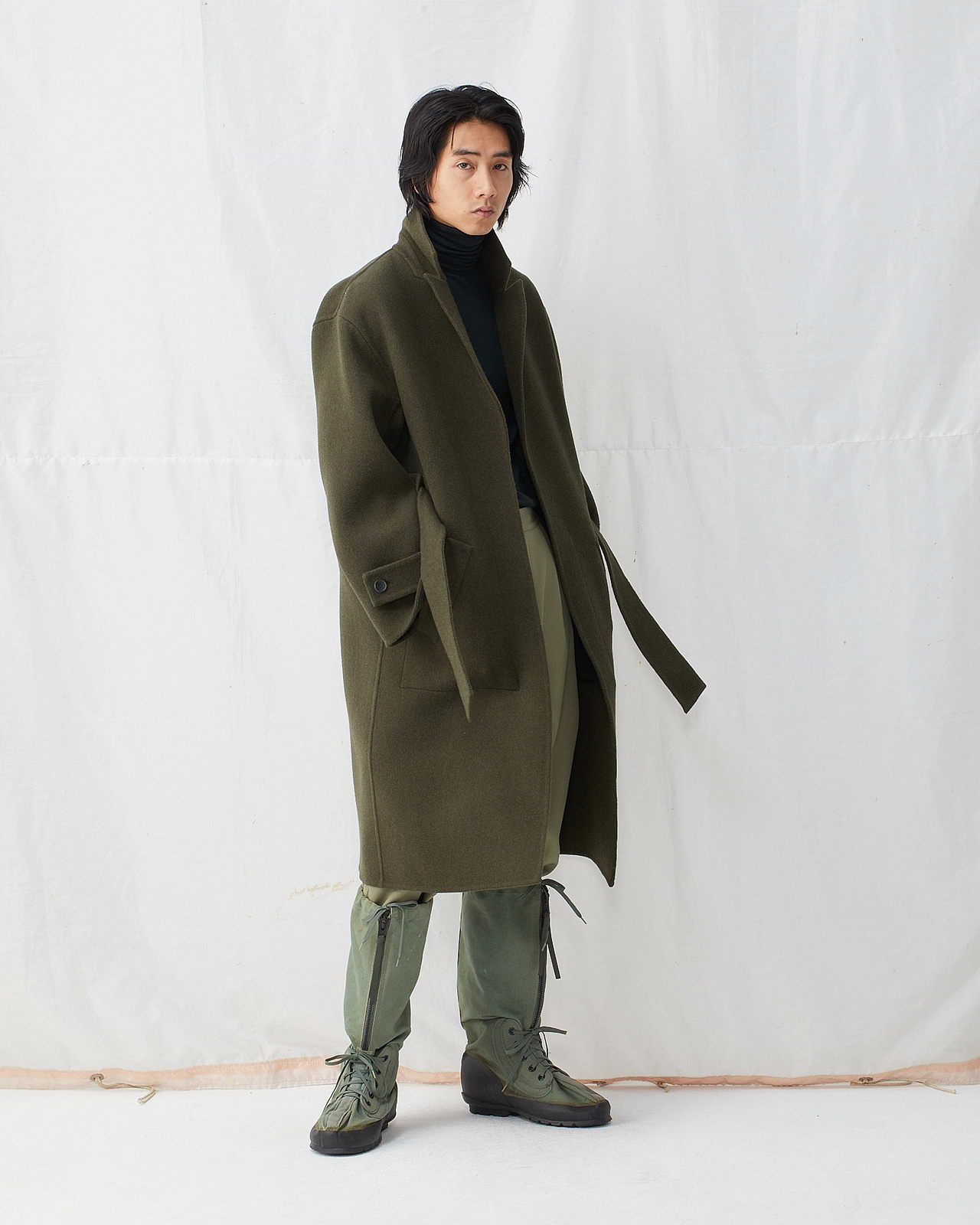 ウールリバーコート – ファッションスナップストア 