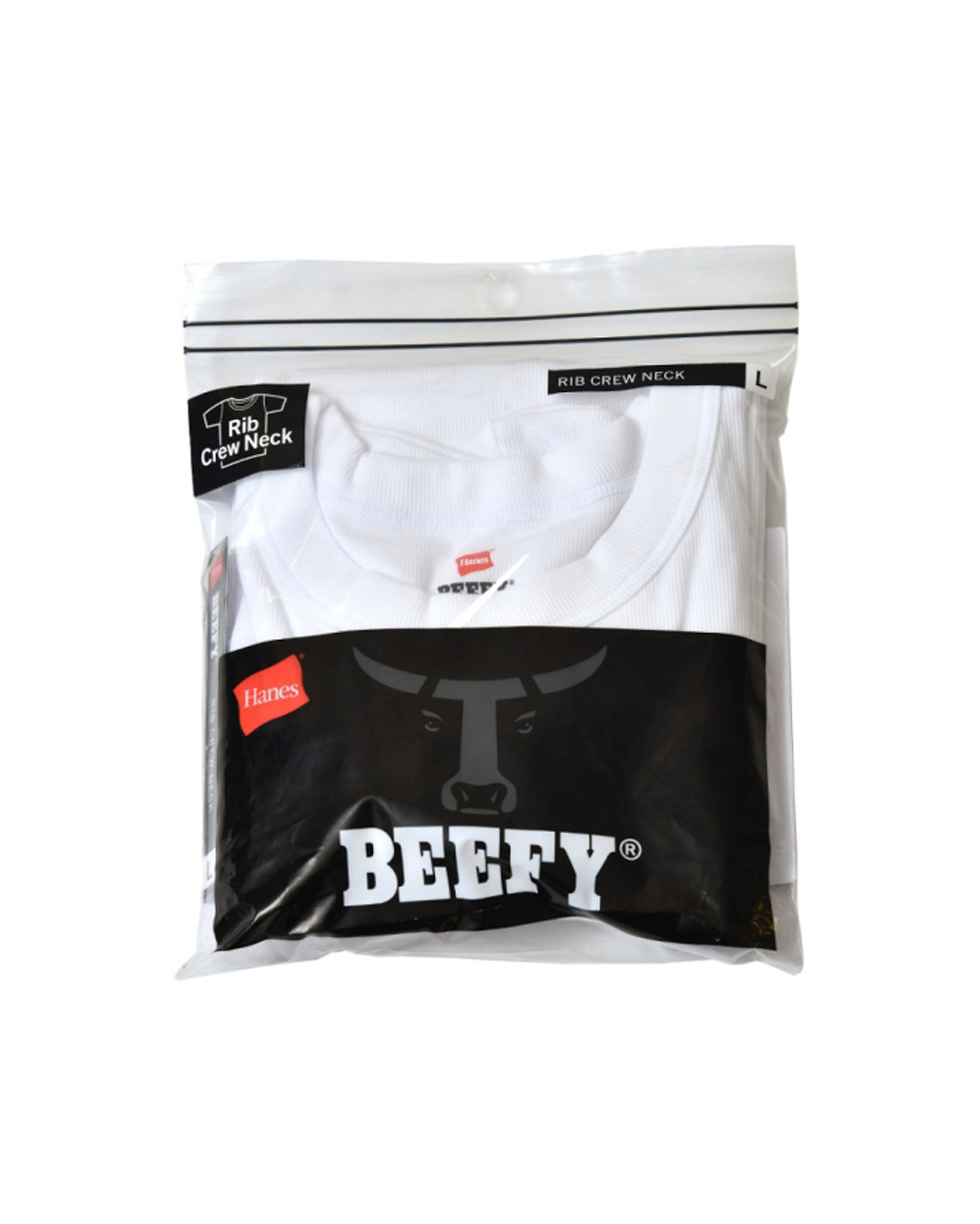 【25SS】BEEFY リブクルーネックTシャツ