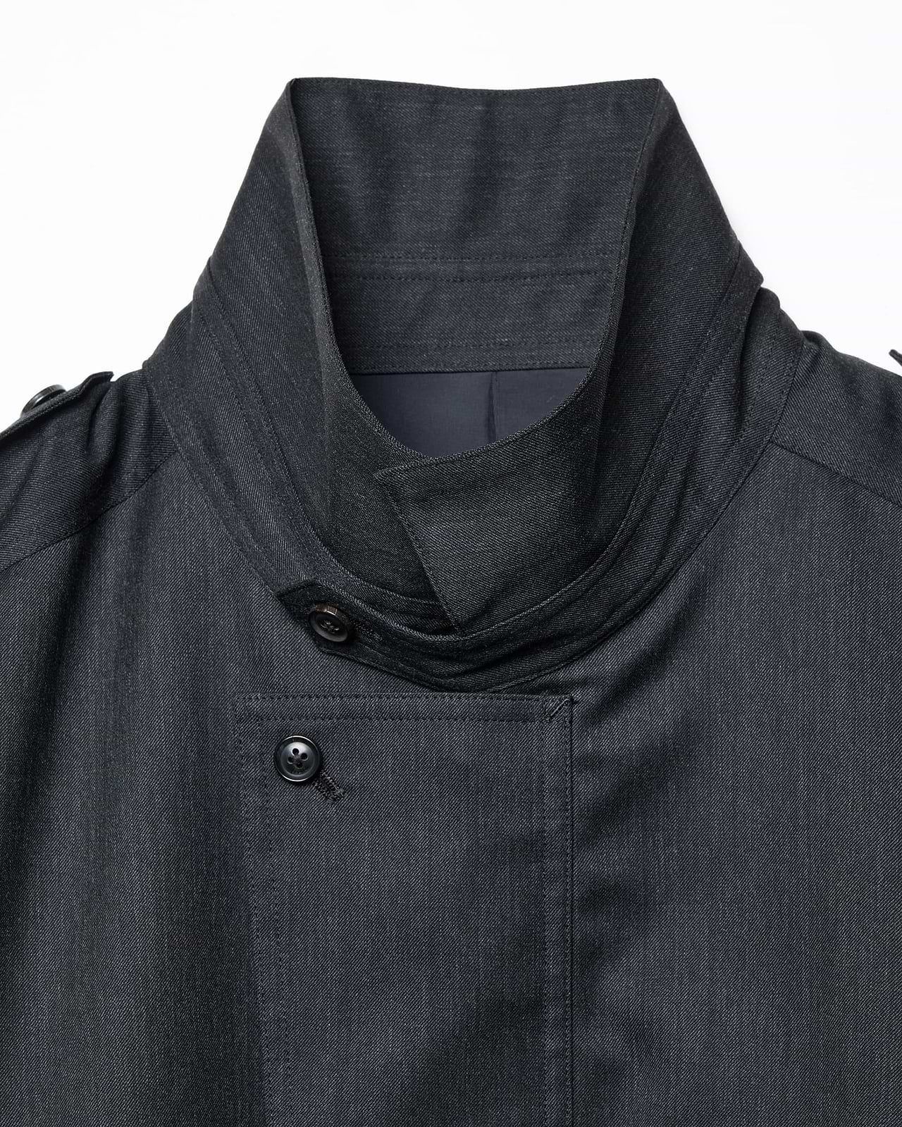 【25AW】エポレットジップアップブルゾン
