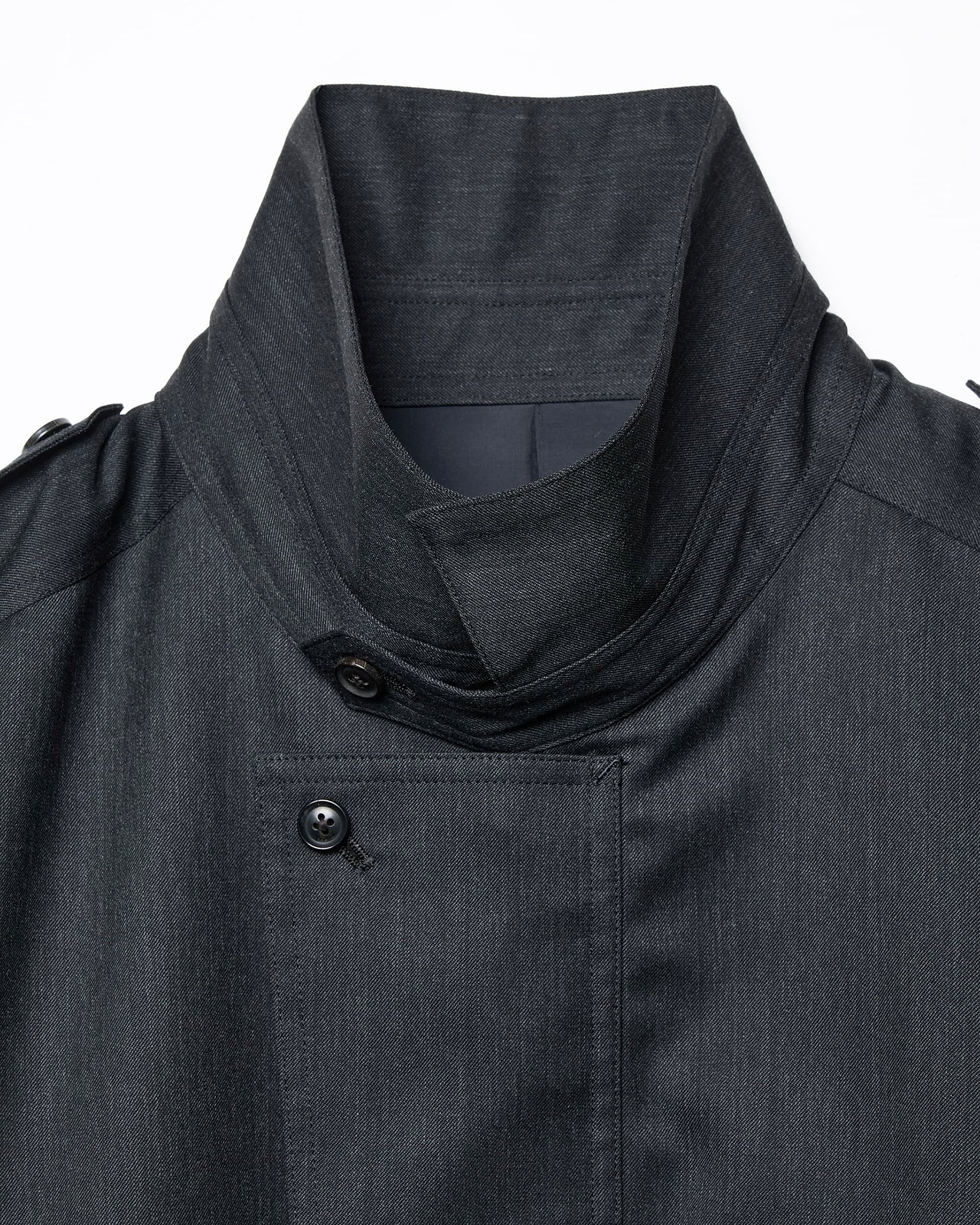 【25AW】エポレットジップアップブルゾン