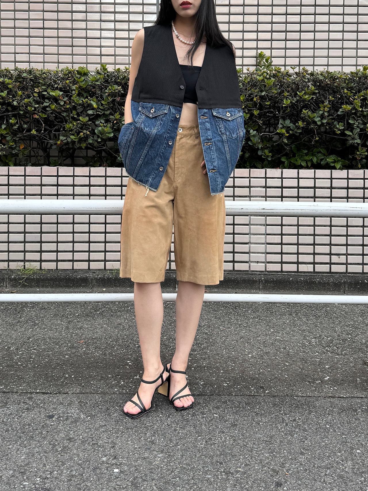 着用サイズ36／身長165cm（スタッフスナップ）