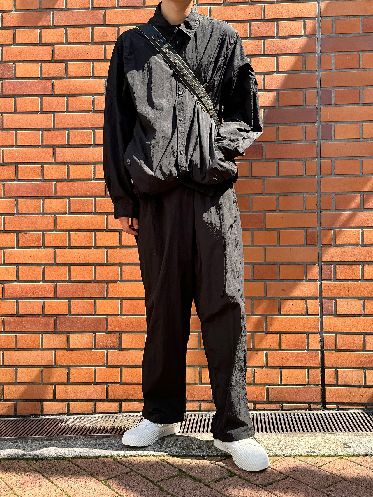 着用サイズ2／身長180cm（スナップスタッフ）