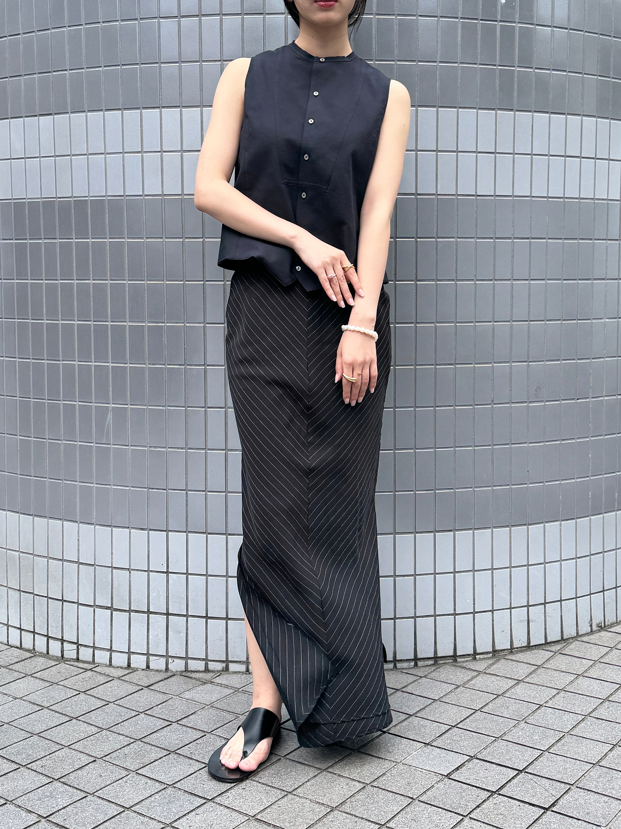 スタッフスナップ（着用サイズ34／身長165cm）