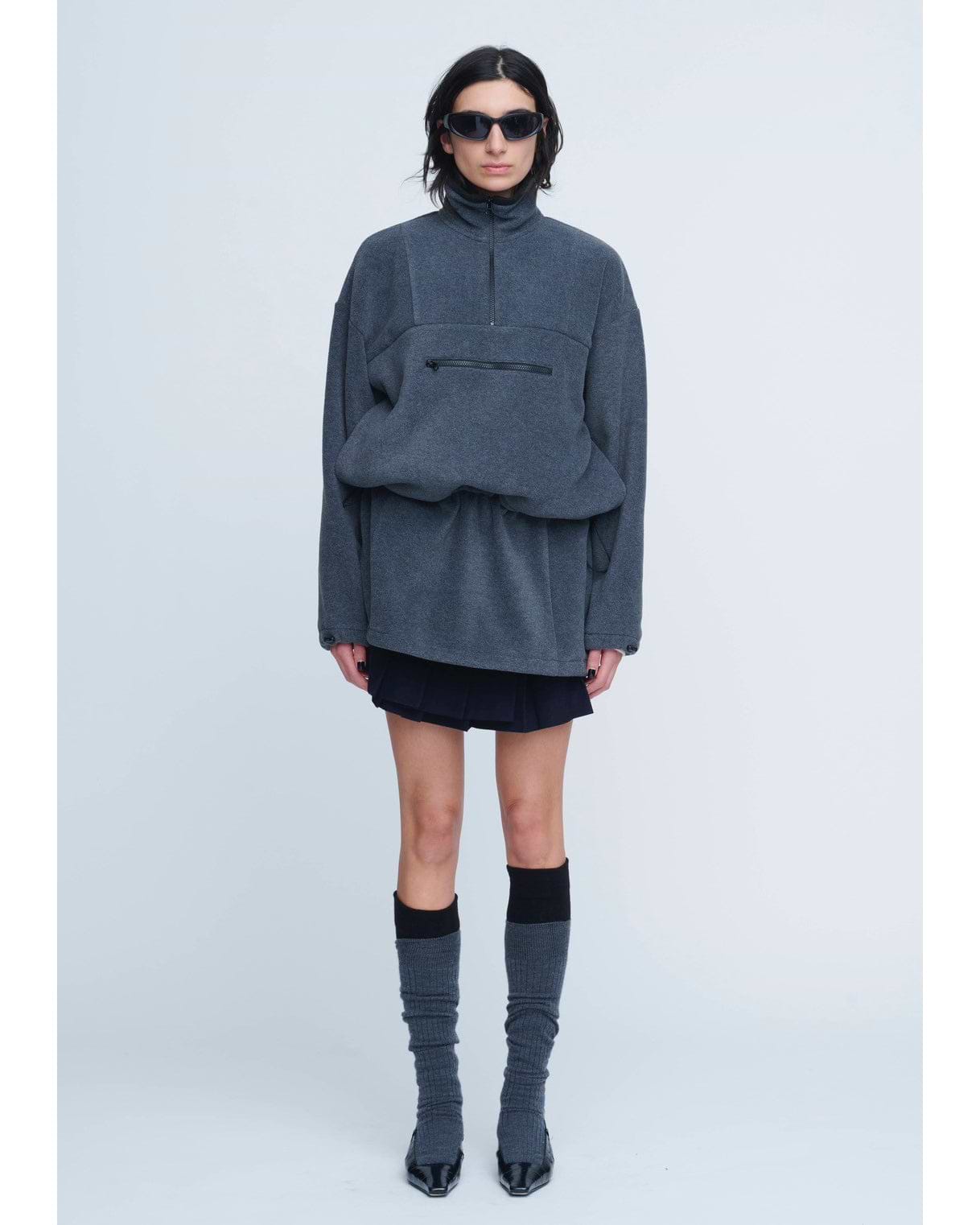 【25AW】フリースルーズフィットプルオーバー