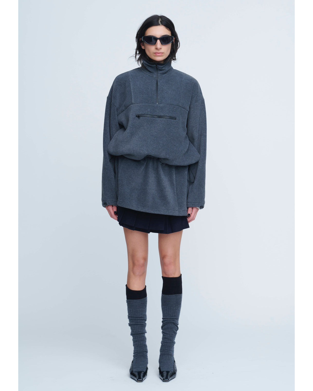 【25AW】フリースルーズフィットプルオーバー