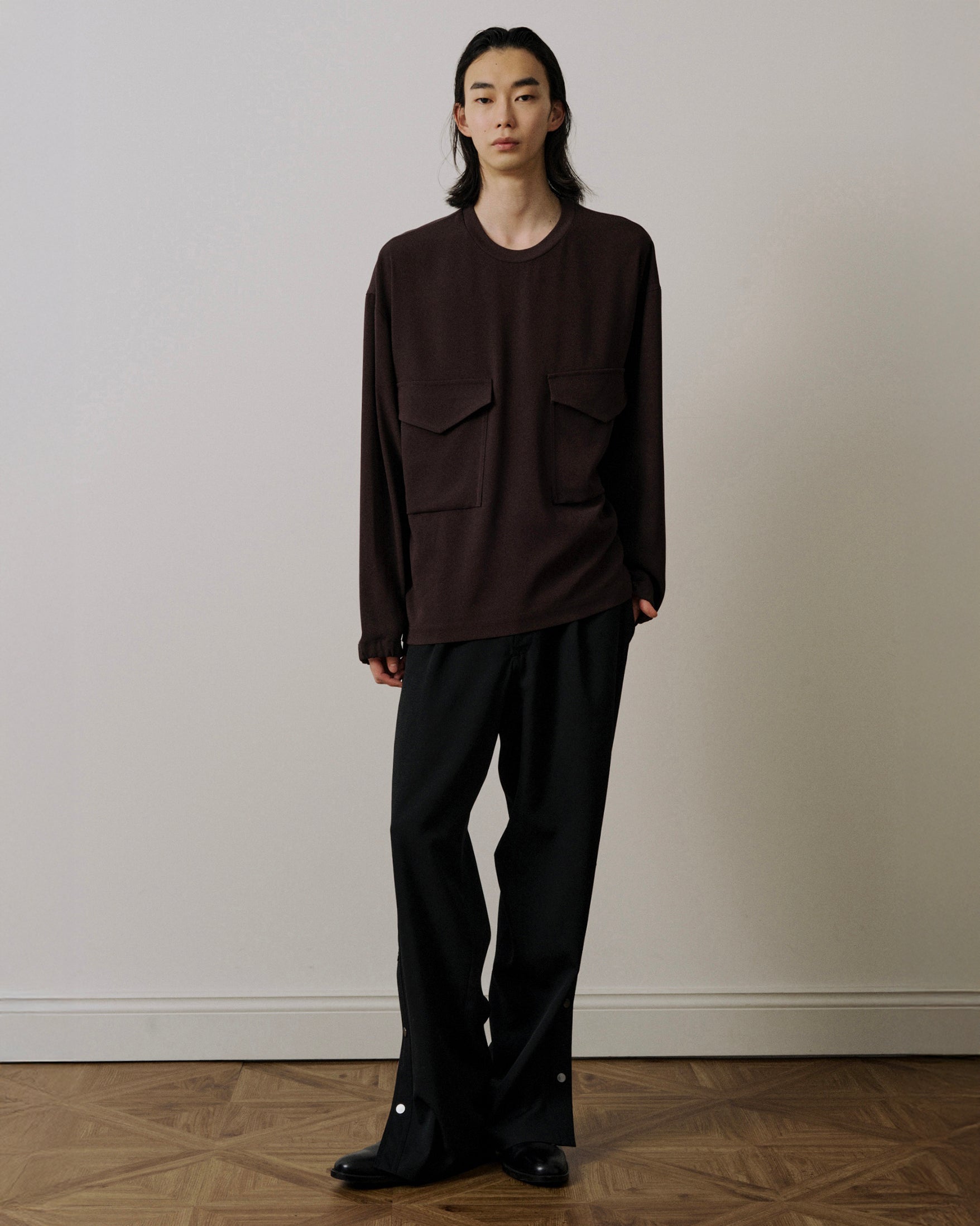 【25AW】ポケットロングスリーブプルオーバー