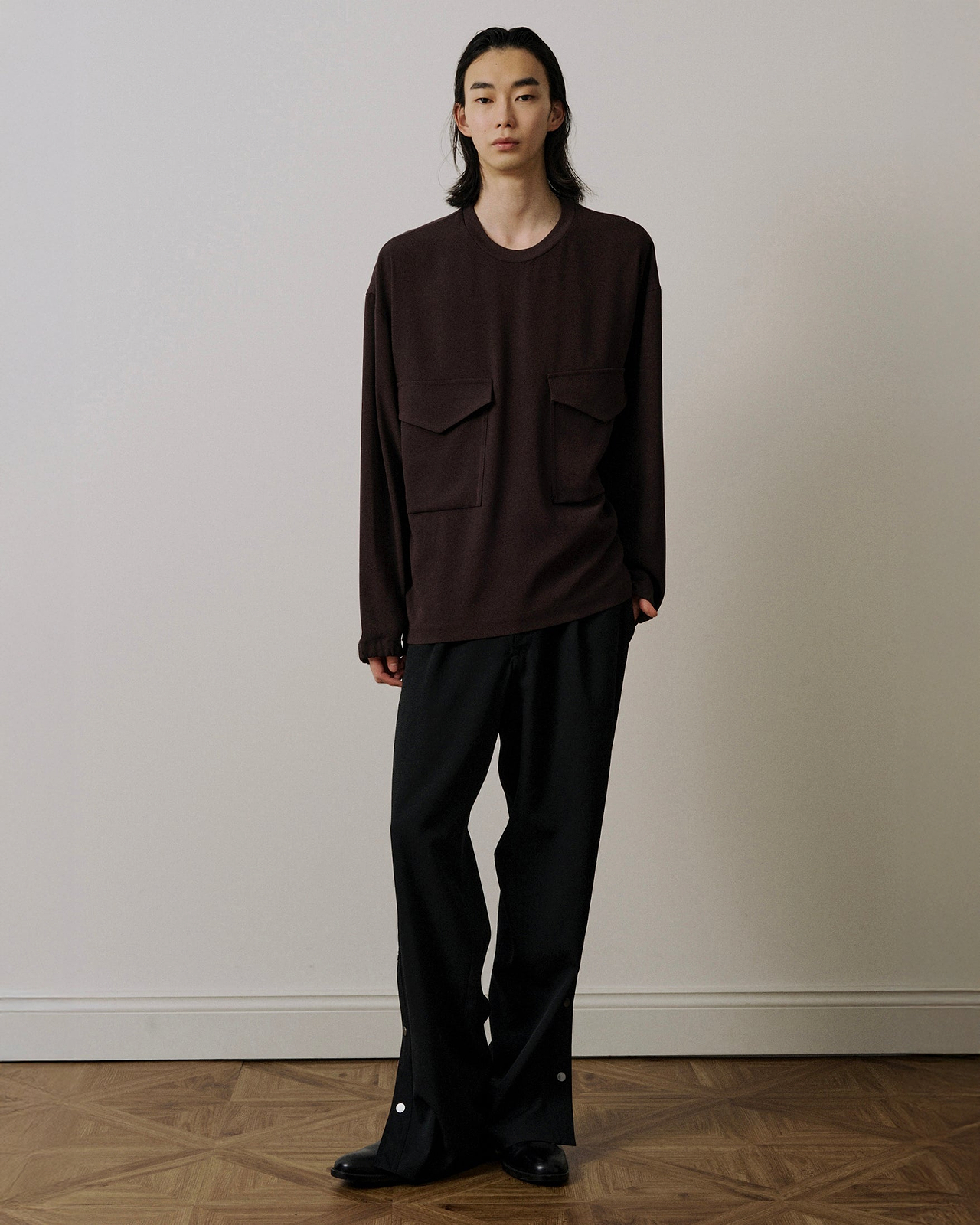 【25AW】ポケットロングスリーブプルオーバー