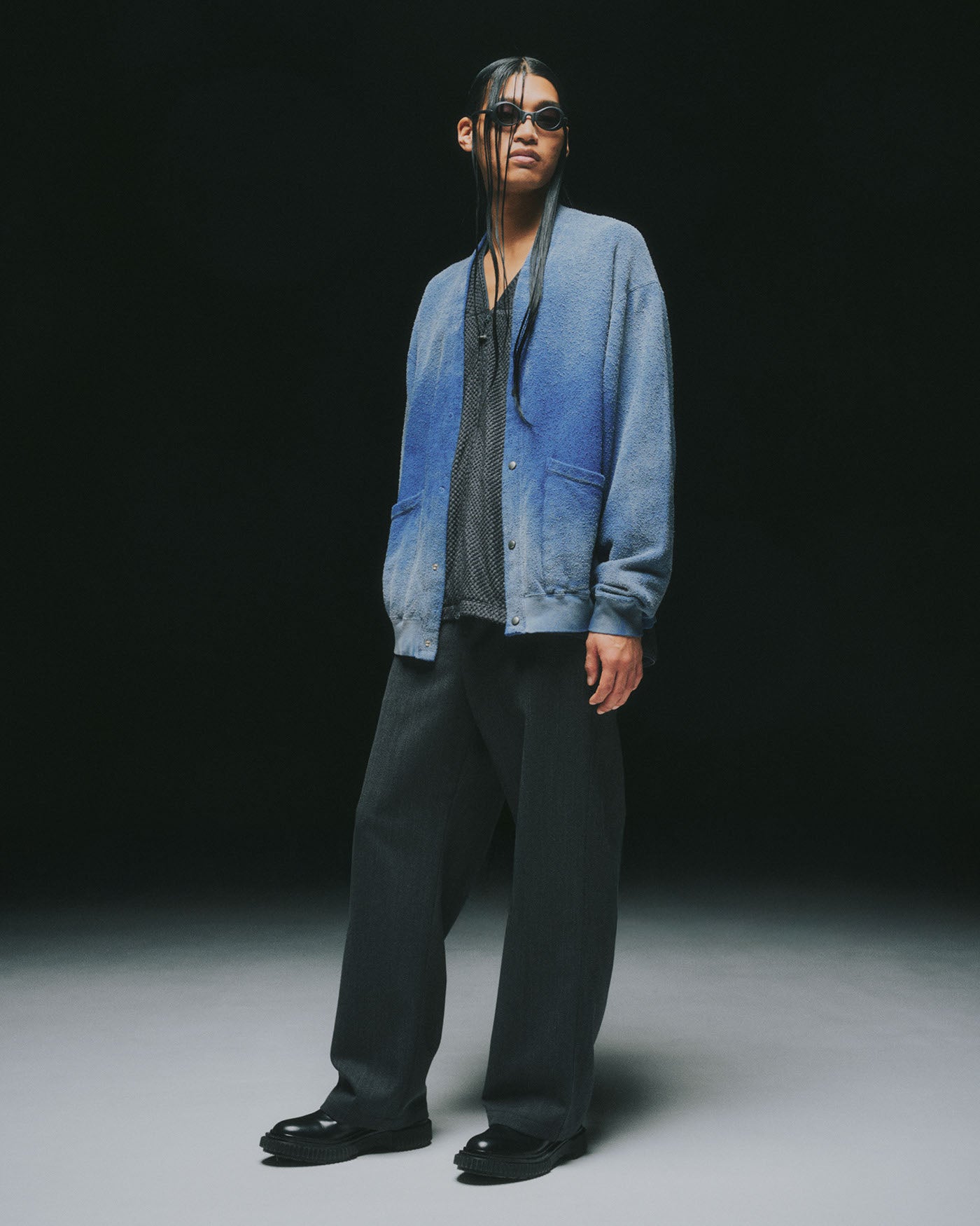 【25AW】ダウニーテリーカーディガン