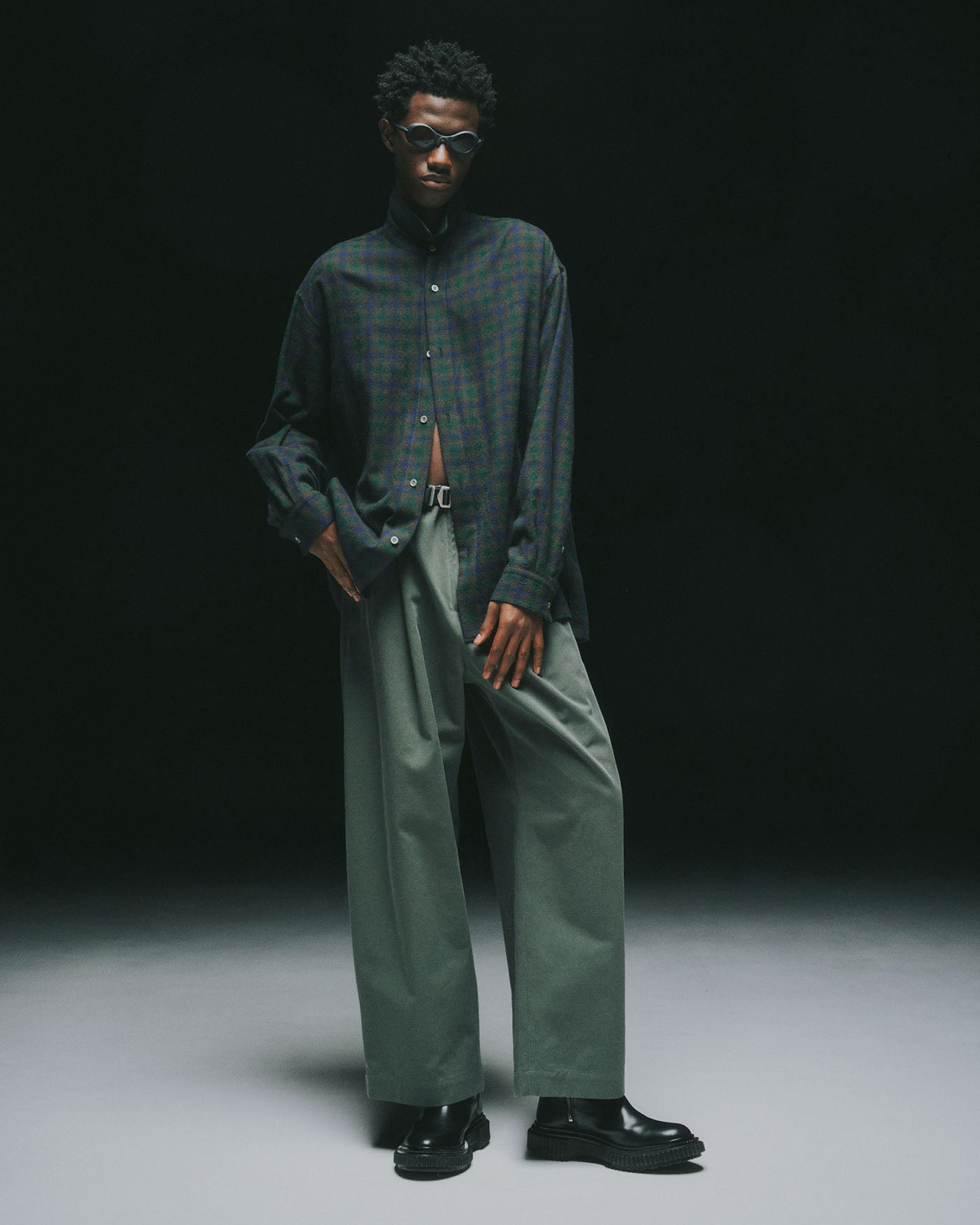 【25AW】ウールチェックシャツ