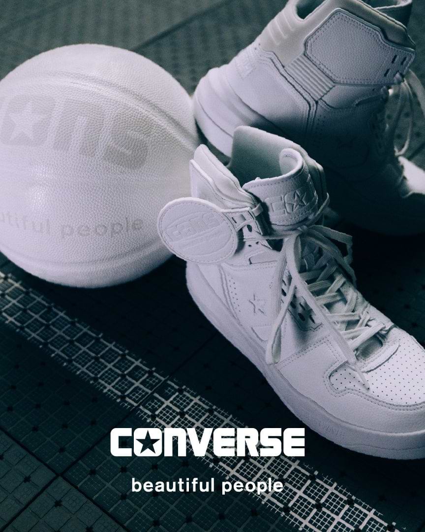 ＜CONVERSE×beautiful people＞バスケットボールシューズ