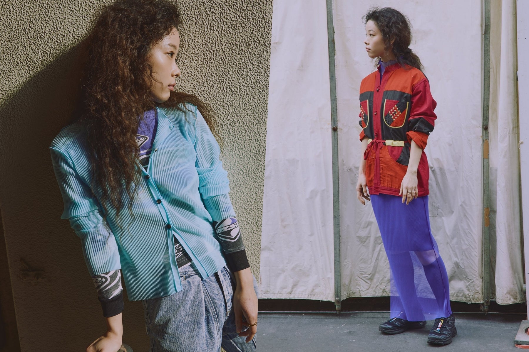 【連載】「コトハヨコザワ」26SSコレクションの新作どう着る？季節先取りのスタイリングを紹介＜ミュージシャン Xiangyu＞