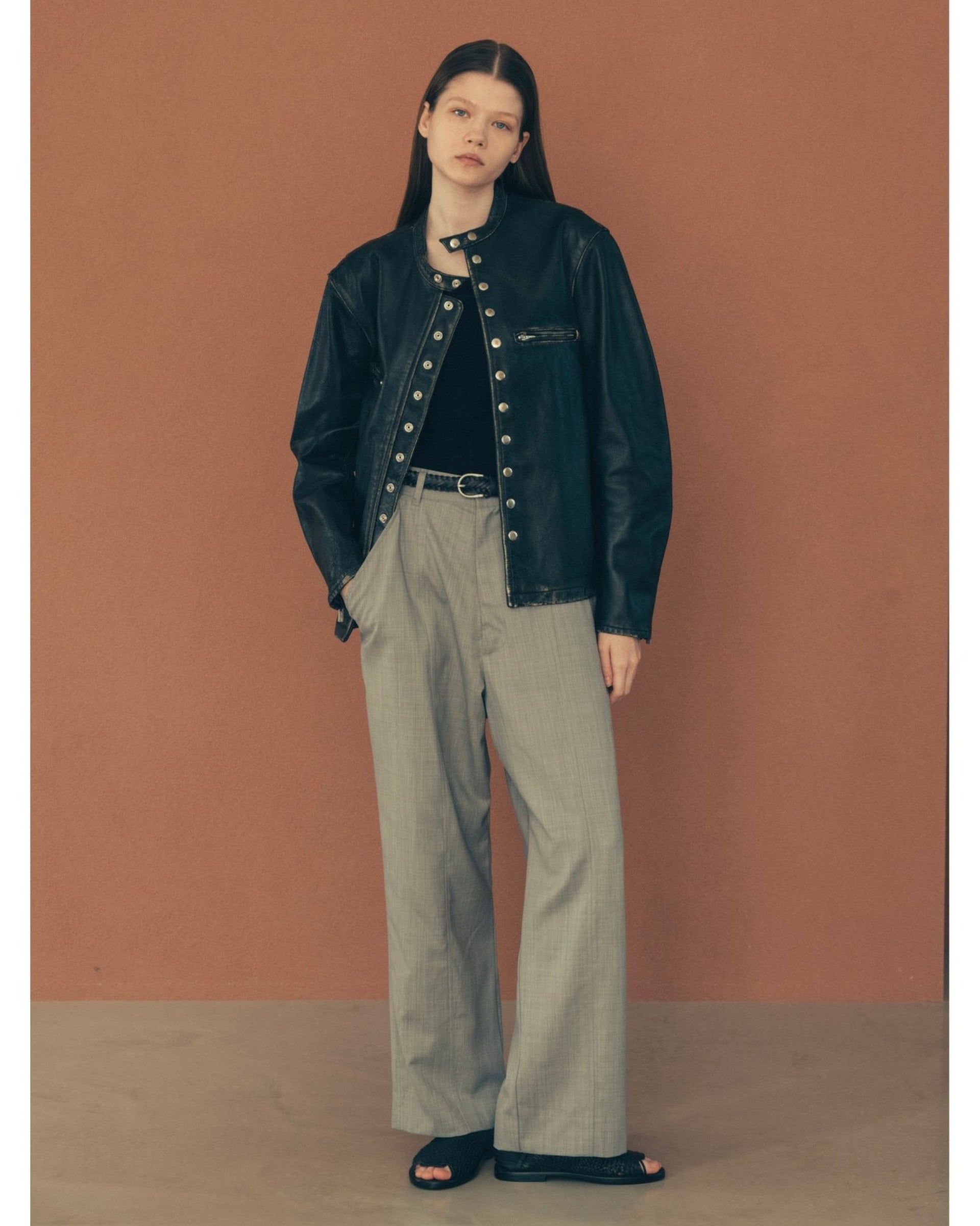 SEVEN BY SEVEN】レザーライダースジャケット – ファッションスナップ