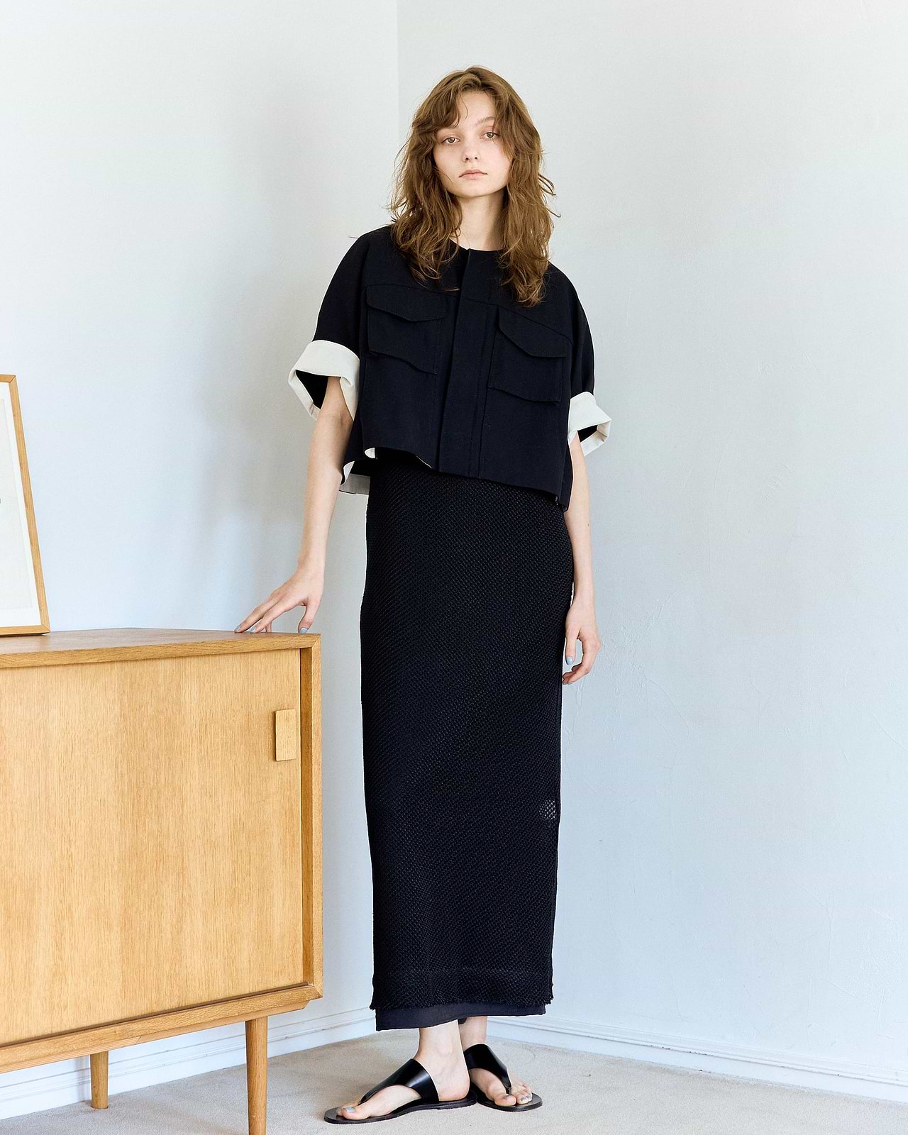 着用サイズFREE/身長171cm(だからこそ、エフォートレス。掲載)