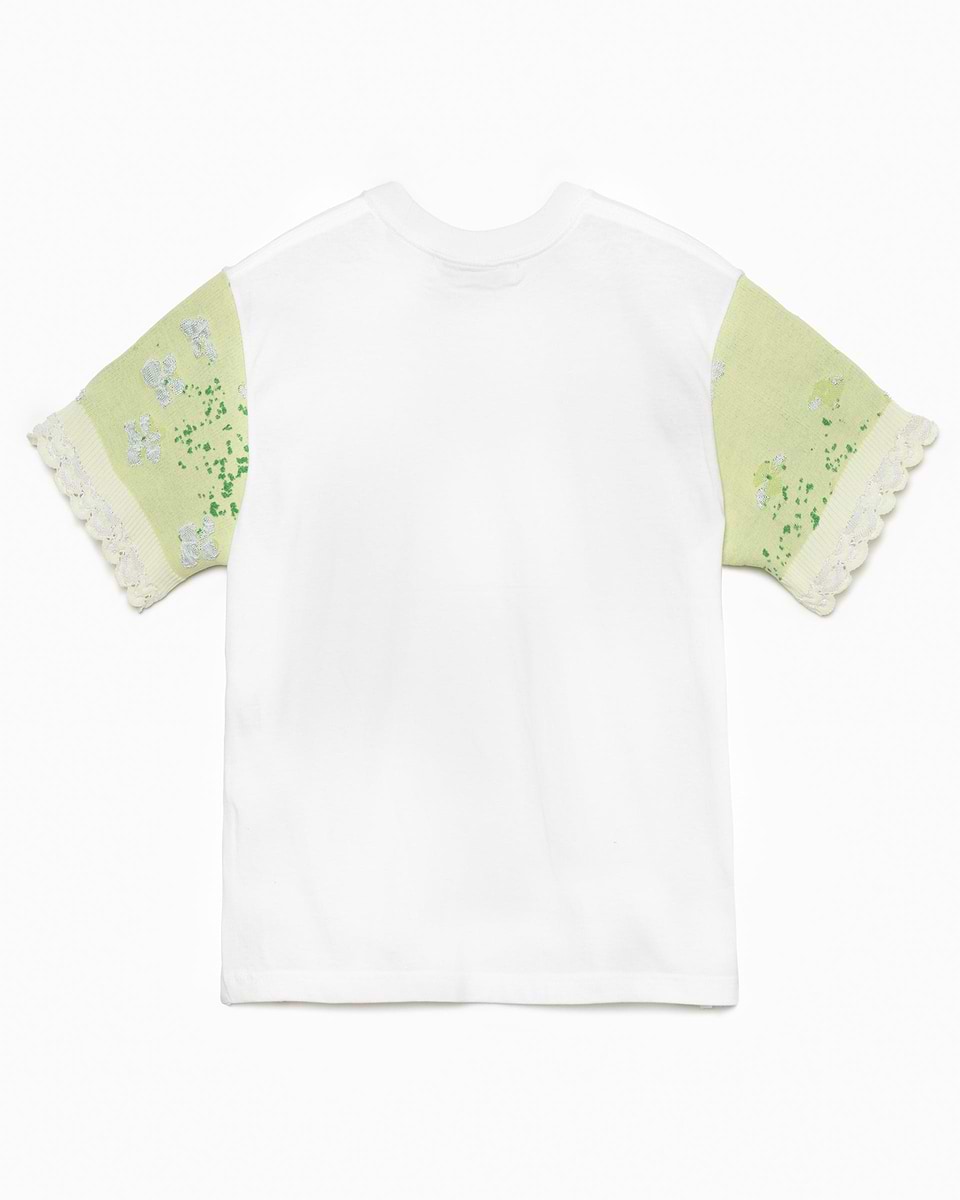＜malamute＞紫陽花フラワーTシャツ