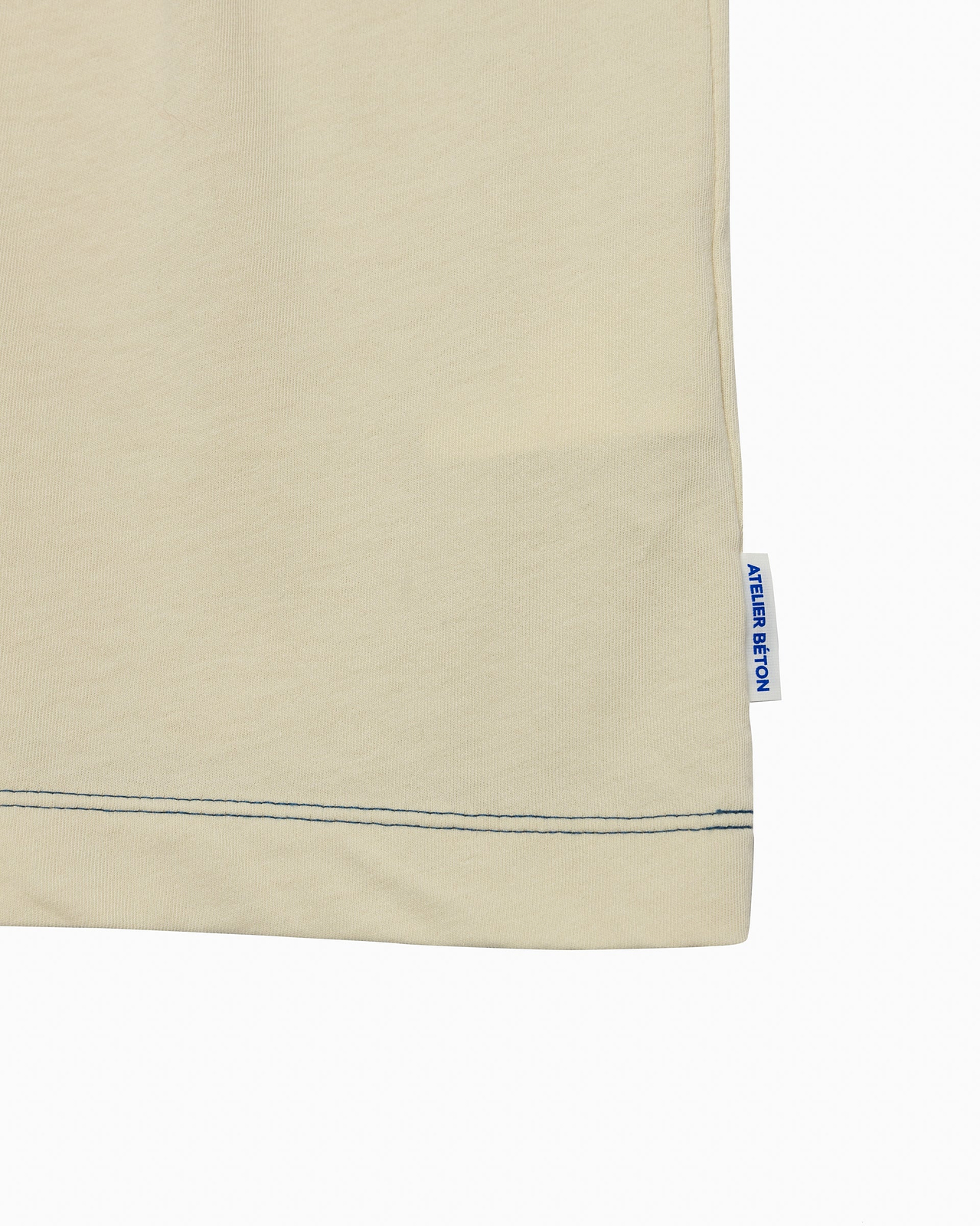 ハードツイストヤーンストライプミックスTシャツ