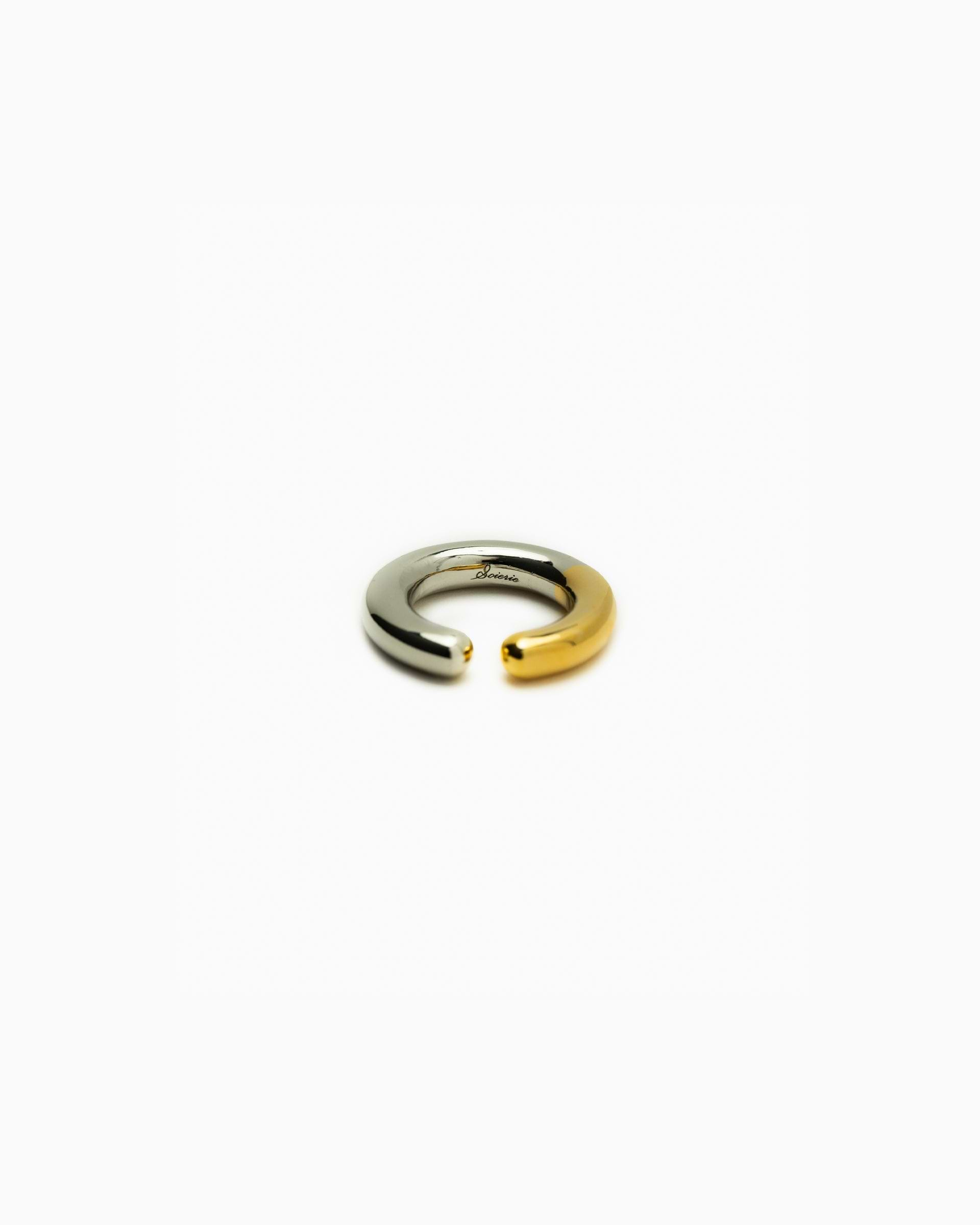 soierie ソワリー Flow earcuff ring (1P)イヤーカフ - リング