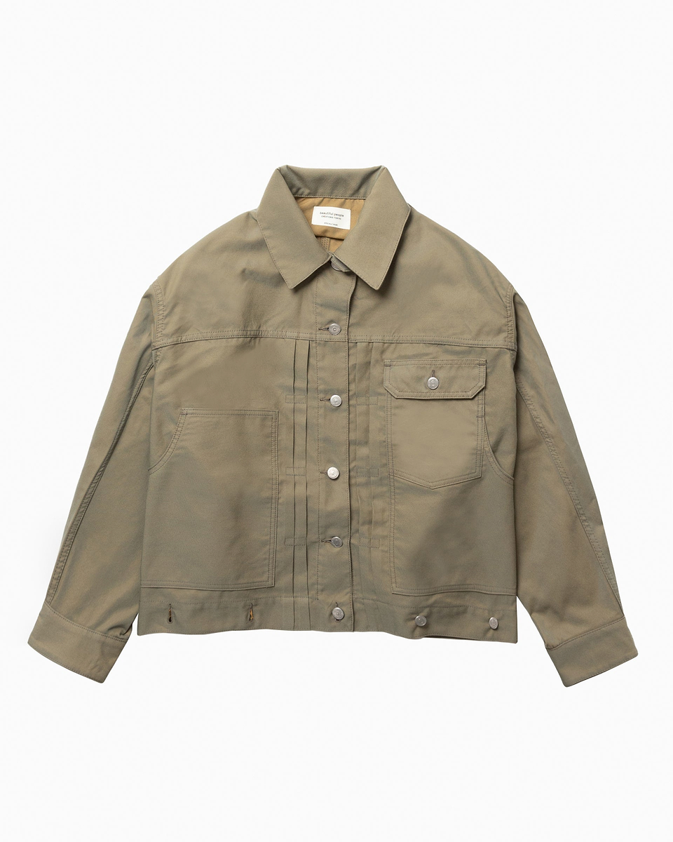 【23AW】ダブルエンドポストワークツイルブルゾン