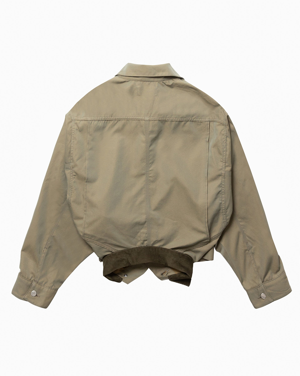 【23AW】ダブルエンドポストワークツイルブルゾン