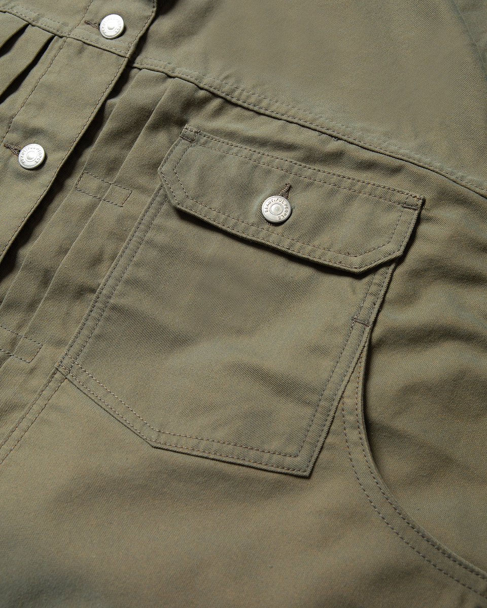 【23AW】ダブルエンドポストワークツイルブルゾン
