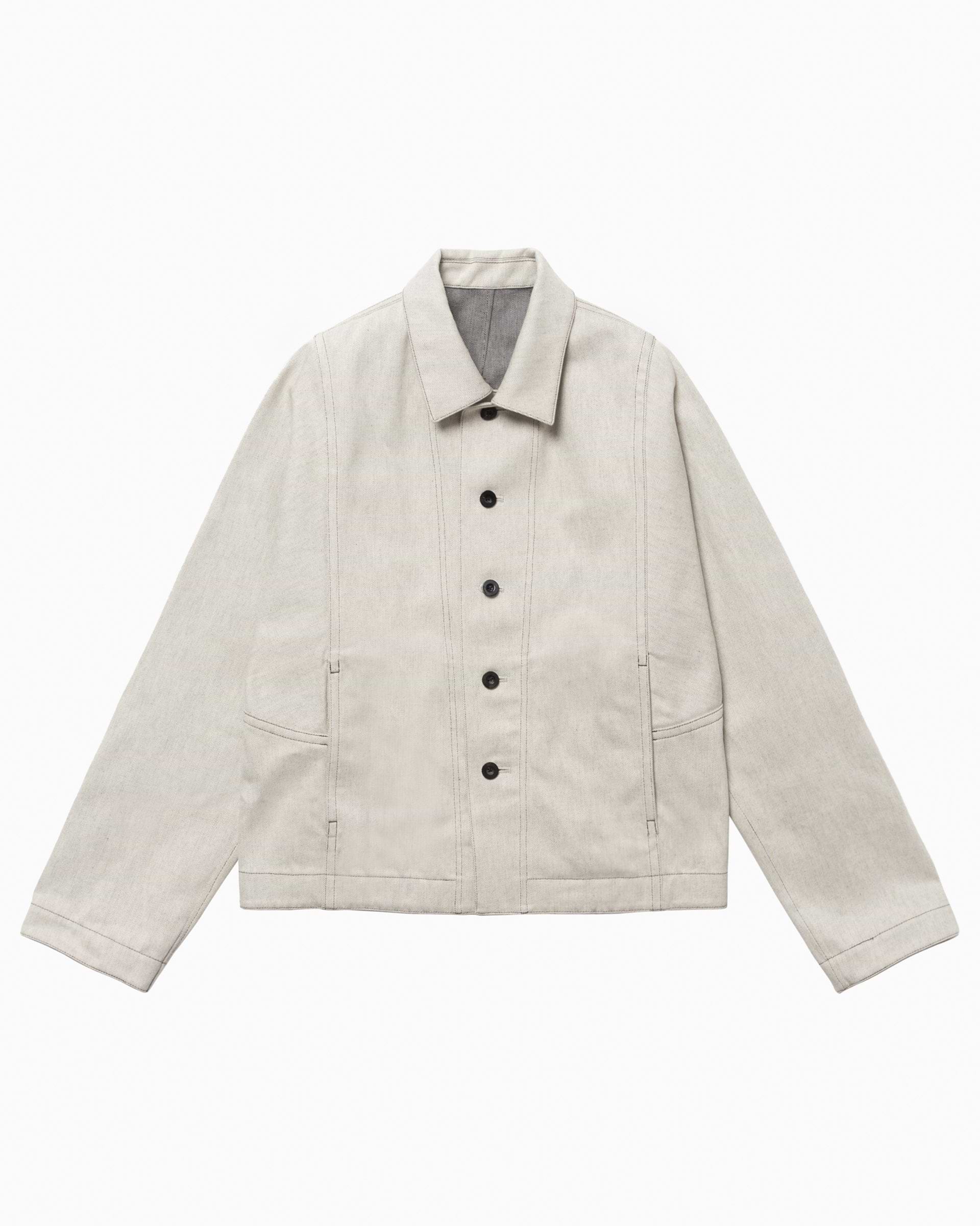 overcoat nyc 半袖シャツ　ダークネイビー　ウール　オーバーコート