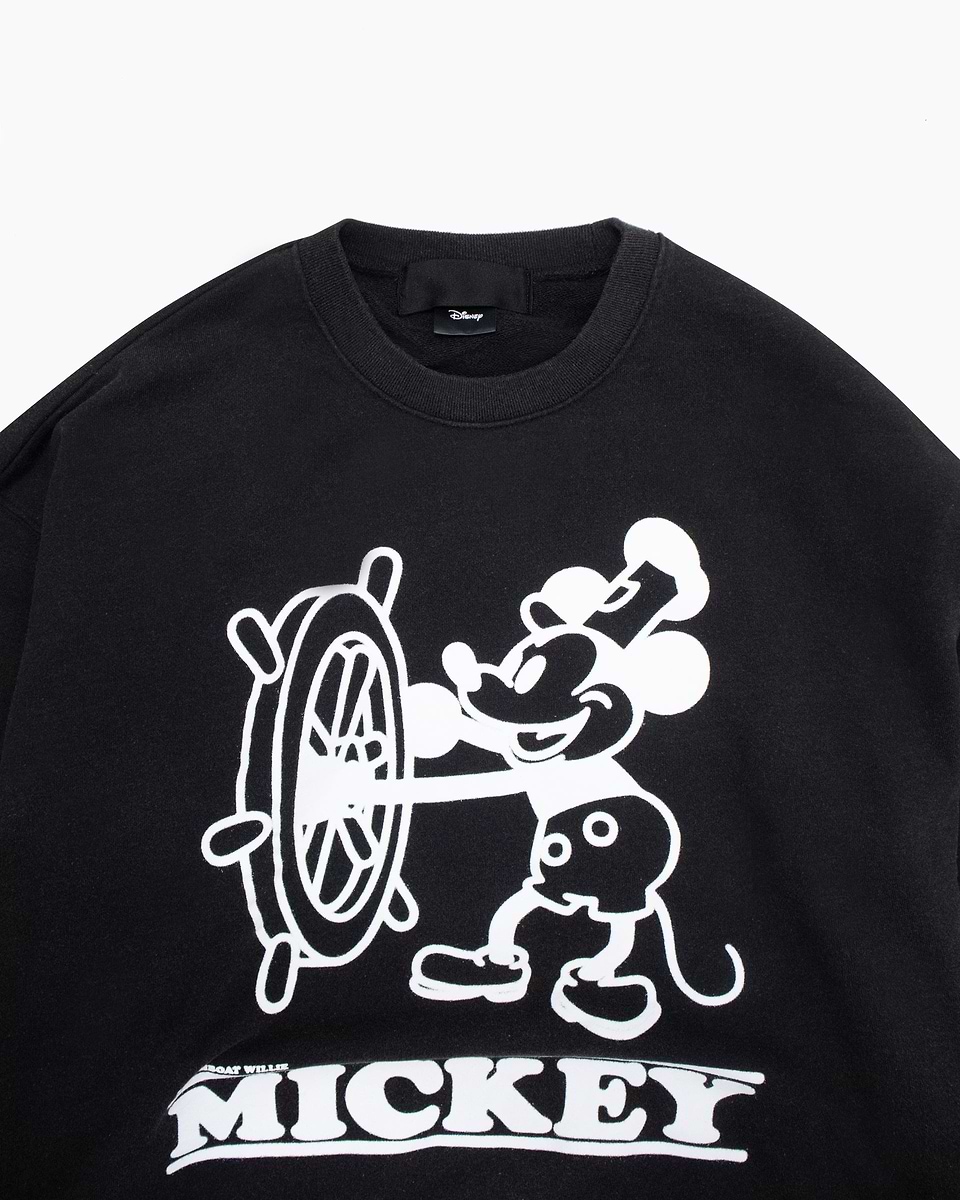 【23AW】＜TARO HORIUCHI /th products× Disney＞プリントスウェットシャツ