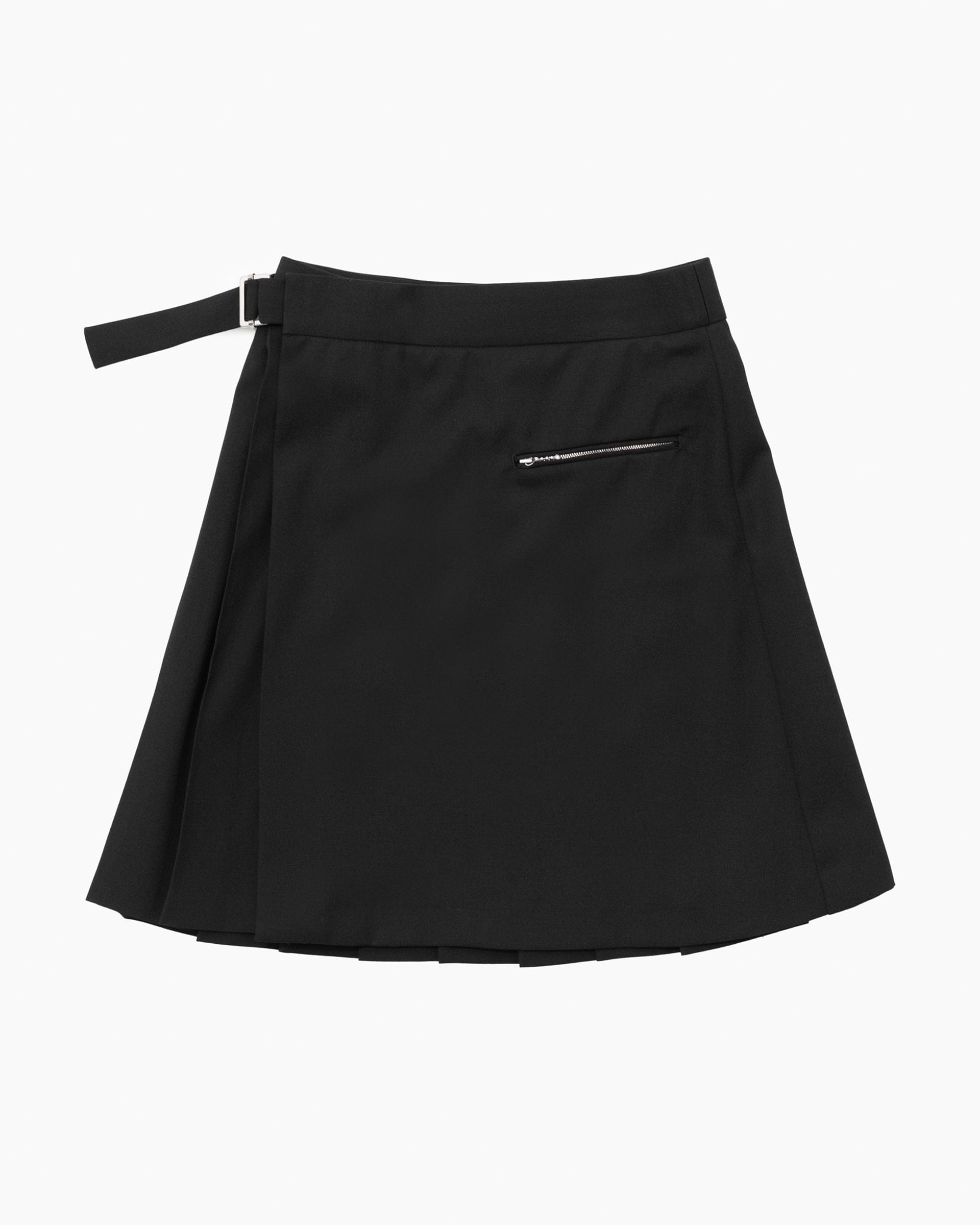 ビューティフルピープル Cotton Jacquard Wrap Skirt