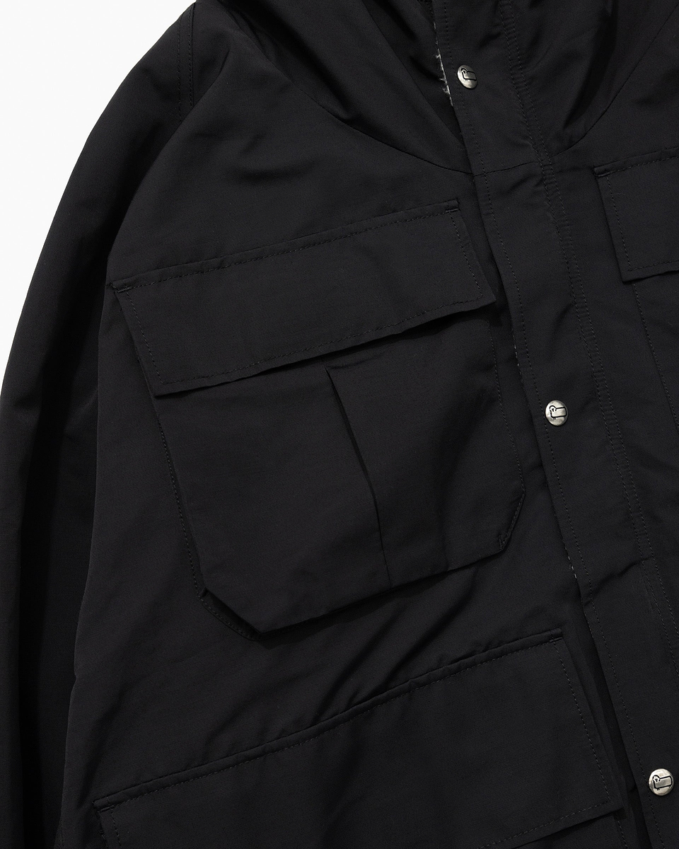 【23AW】＜N.ハリウッド × ウールリッチ＞フーディーブルゾン