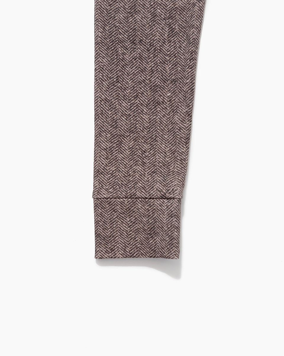 【23AW】＜th products＞ツイードプリントタートルネック